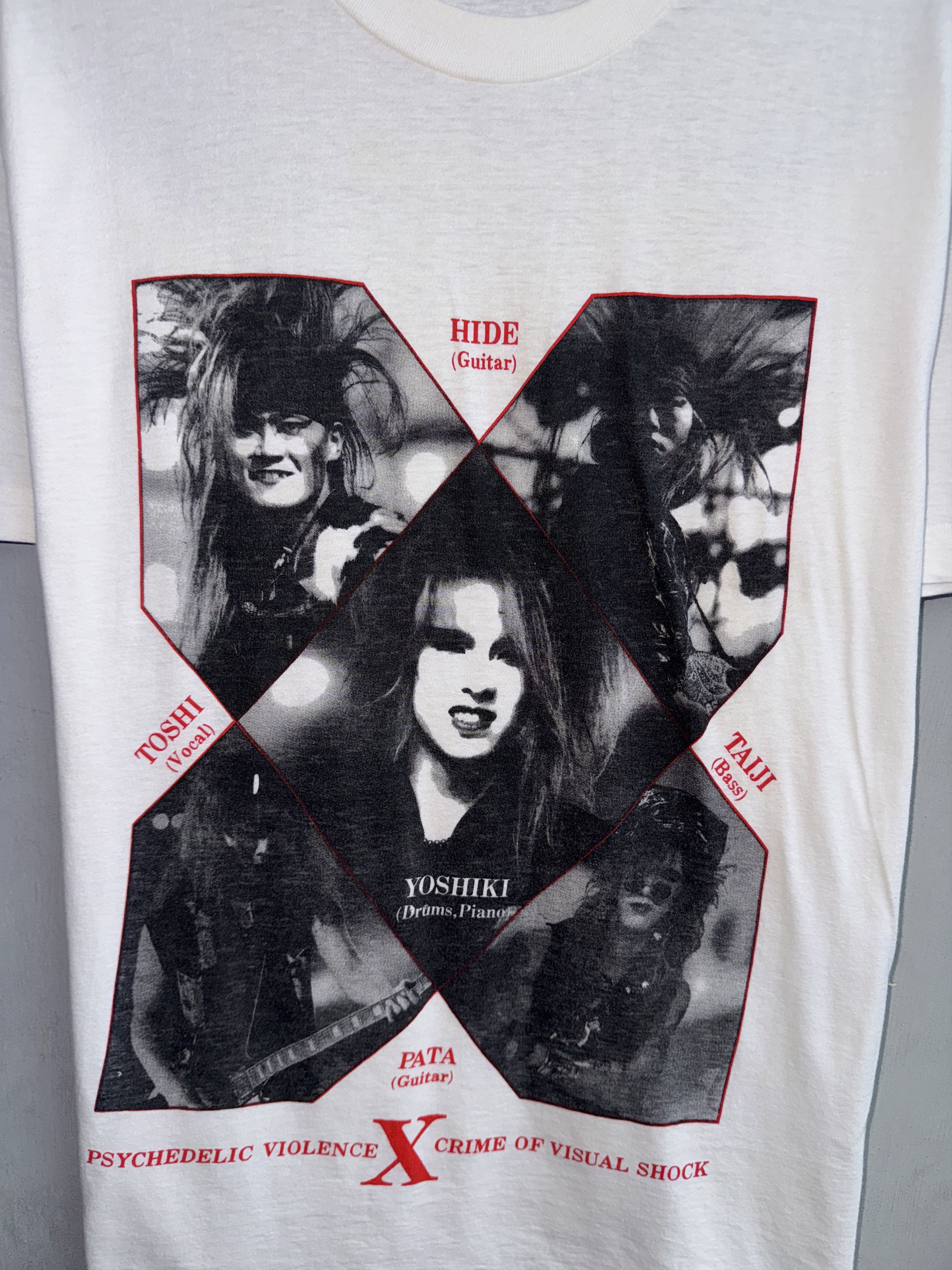 Band Tees X JAPAN Rock Band Vintage Shirt Size US M / EU 48-50 / 2 - 2 Thumbnail