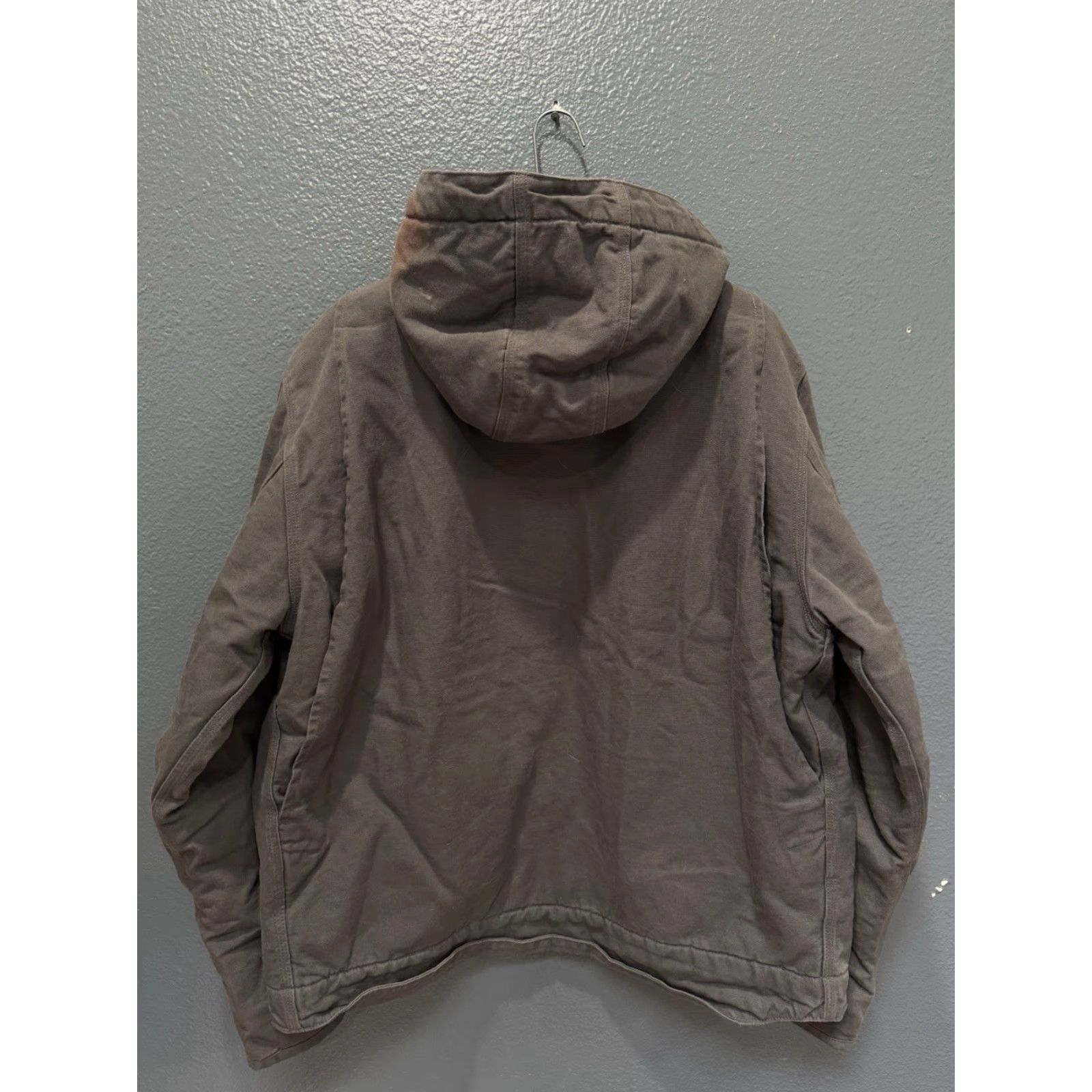 Carhartt VINTAGE Carhartt DJ4392M Hooded Detroit Fleece Lined Jacket Men’s Large Size US L / EU 52-54 / 3 - 6 Thumbnail