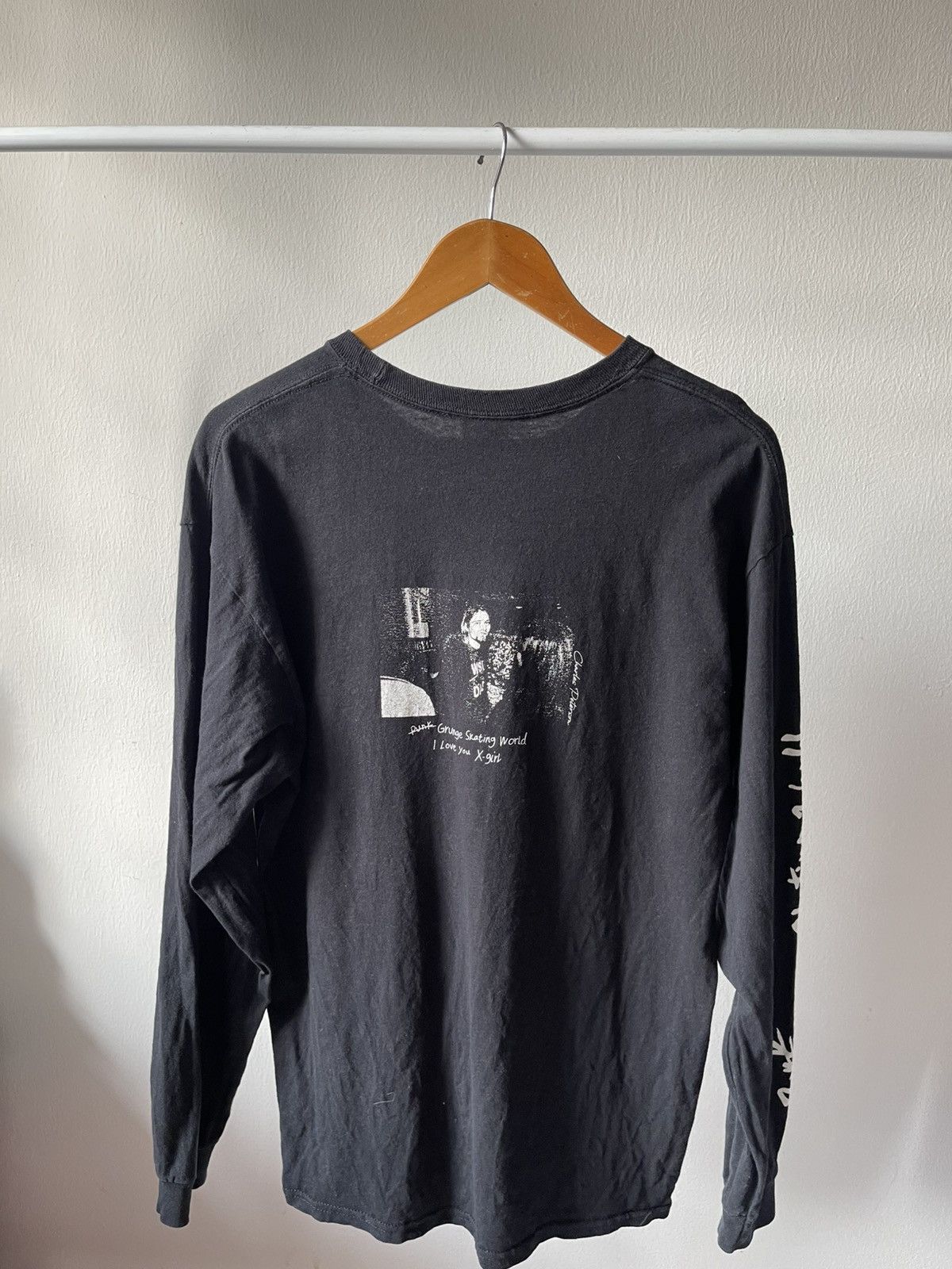 Band Tees X Girl Kurt Cobain Charles peterson Long Sleeve Size US L / EU 52-54 / 3 - 2 Thumbnail