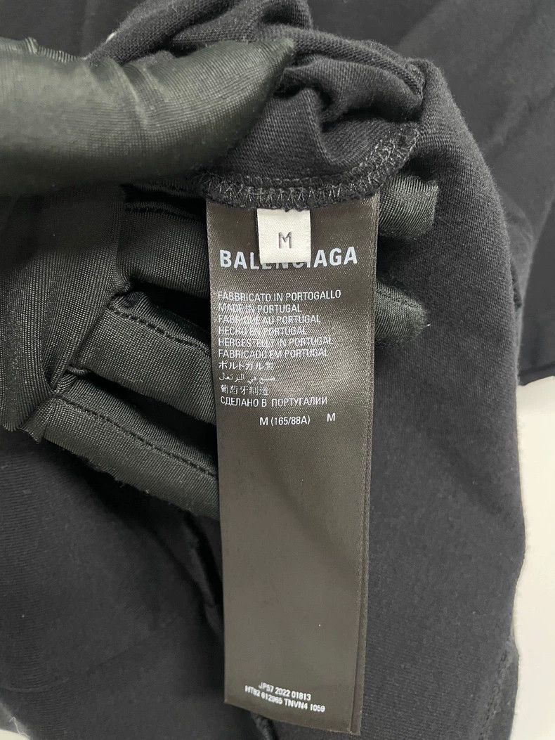 Balenciaga Balenciaga Black short sleeve T-shirt black Size US M / EU 48-50 / 2 - 3 Thumbnail