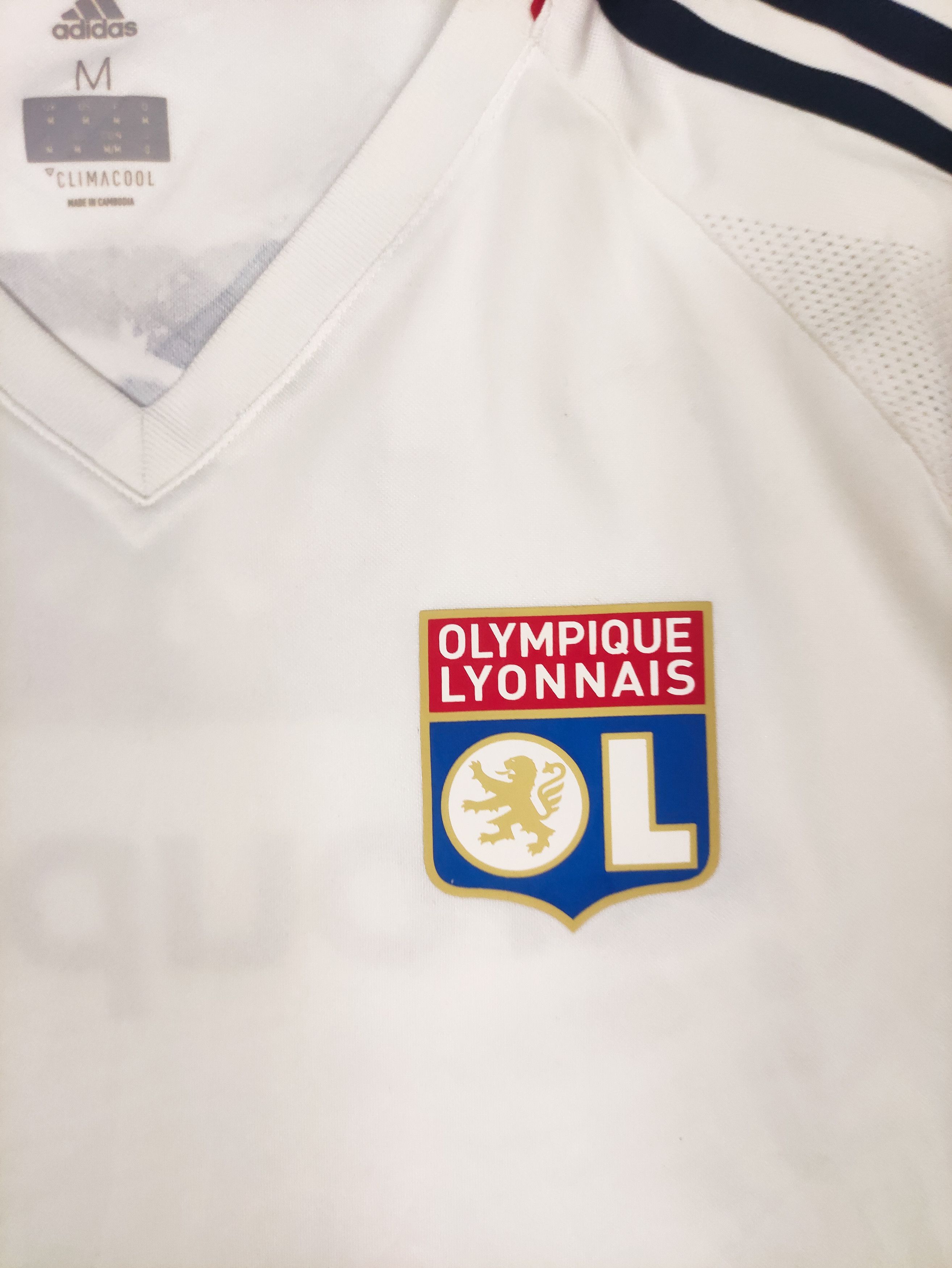 Adidas Solet #26 Olympique Lyonnais 2017/18 Adidas Training Jersey Size US M / EU 48-50 / 2 - 6 Thumbnail
