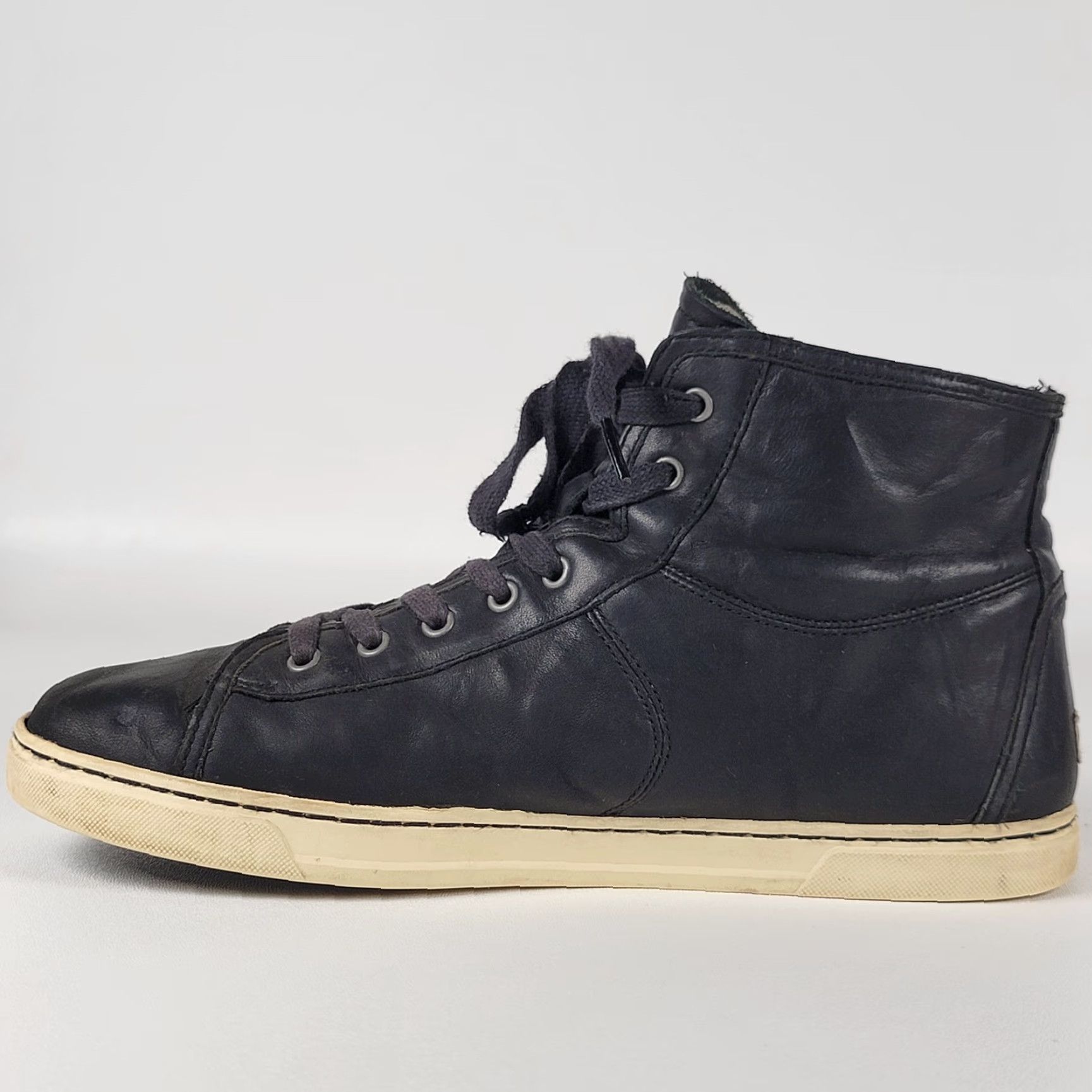 Ugg UGG Shoes Blaney Trainers High Top Sneakers Black Lace Up Women 11US/42EU Casual Walking Leather Upper Breathable Comfort Size L / US 10 / IT 46 - 5 Thumbnail