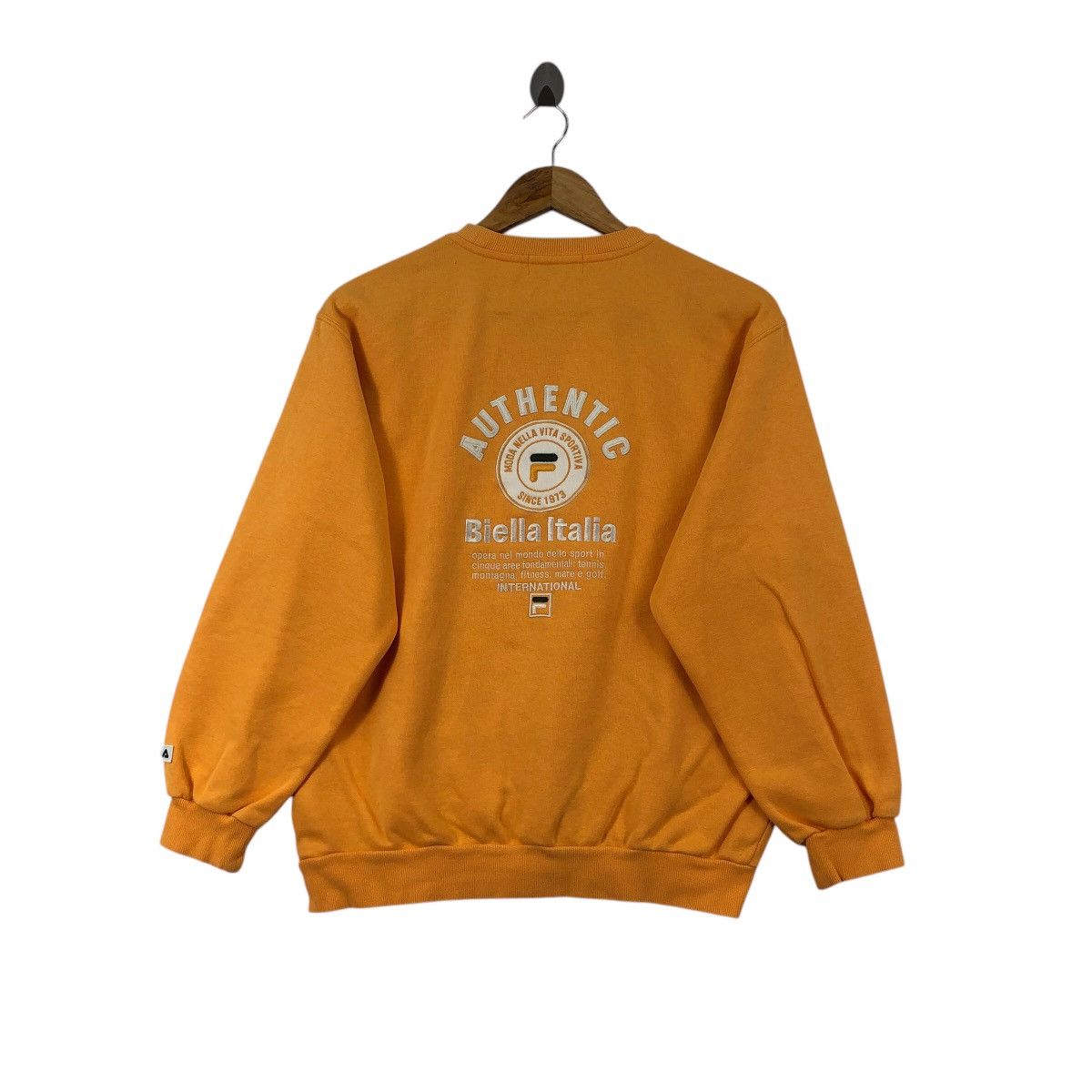 Fila × Vintage Vintage 90s FILA Sweatshirt Big Logo embroidered Crewneck Size US M / EU 48-50 / 2 - 5 Thumbnail