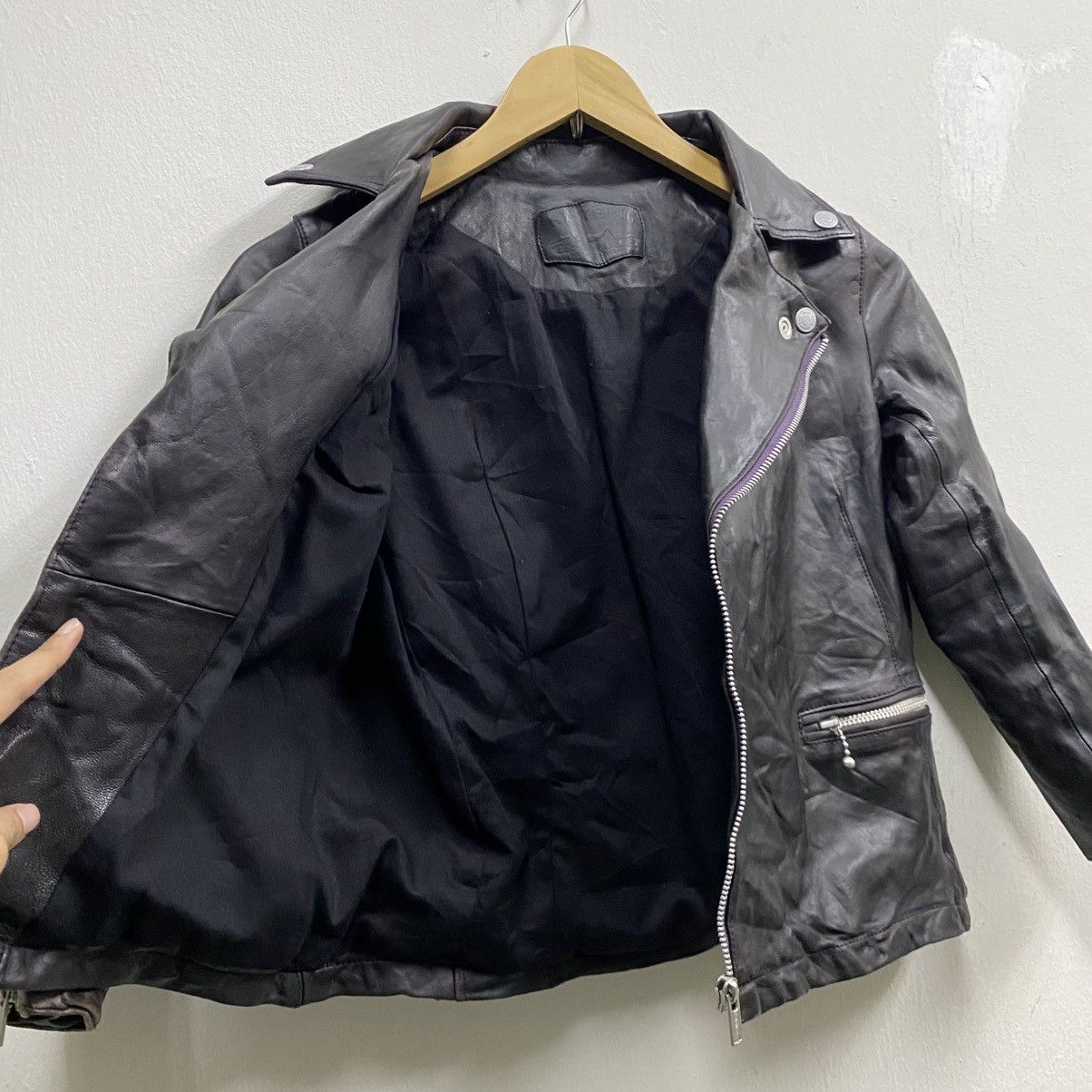 Hysteric Glamour Hysteric Glamour Leather Biker Jackets Size XXS / US 00 / IT 34 - 10 Thumbnail