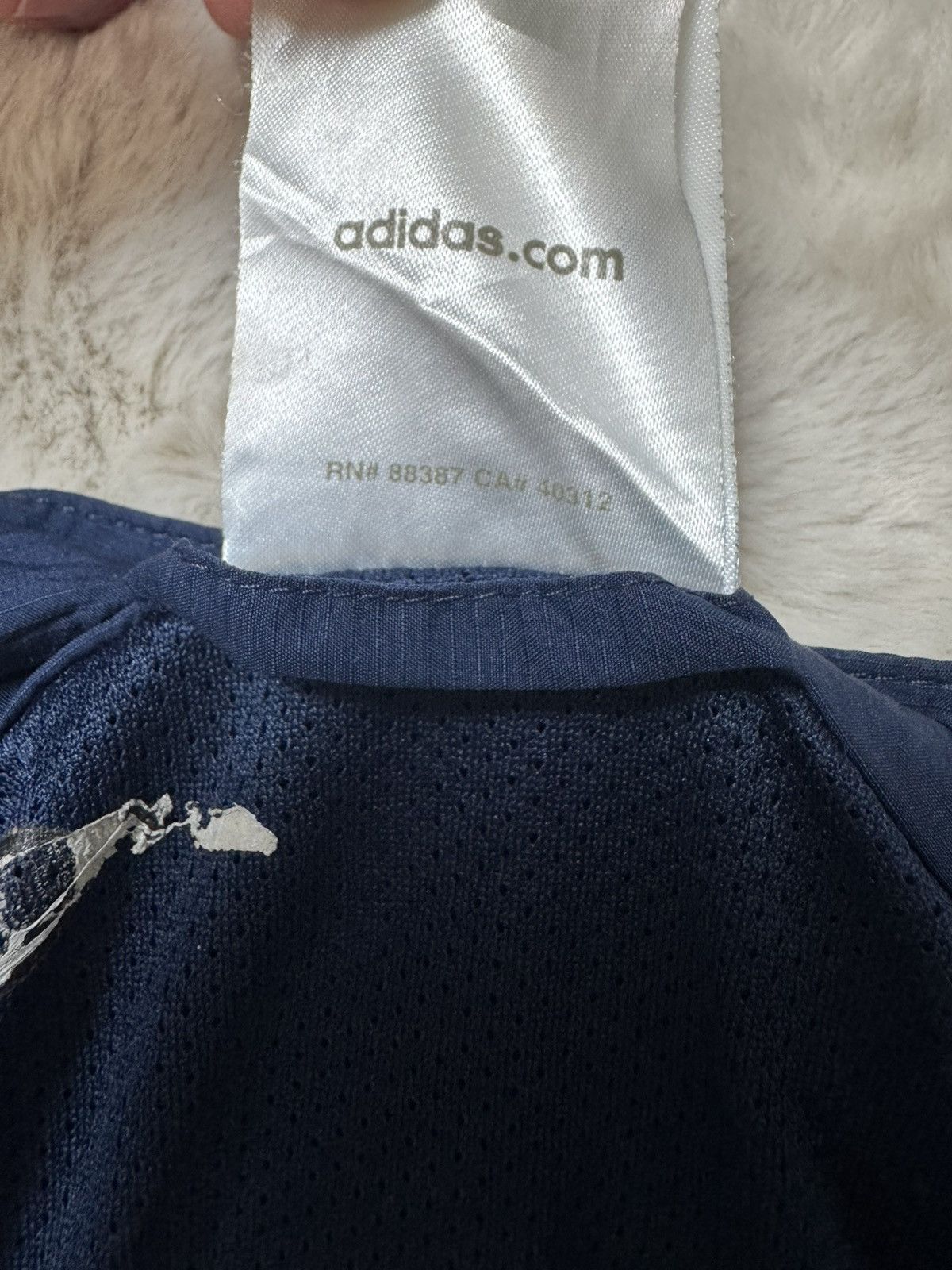 Adidas Adidas x New York Yankees Windbreaker—Rare Vintage 2007 Navy Size US L / EU 52-54 / 3 - 9 Thumbnail