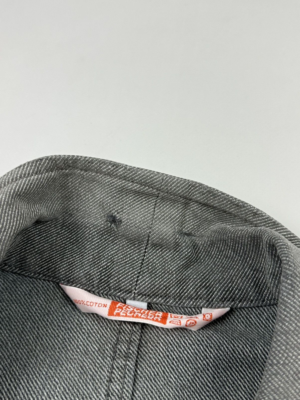 Vintage 70-80’s Vintage Fischer Salt and Pepper Repaired Work Jacket Size US M / EU 48-50 / 2 - 8 Thumbnail