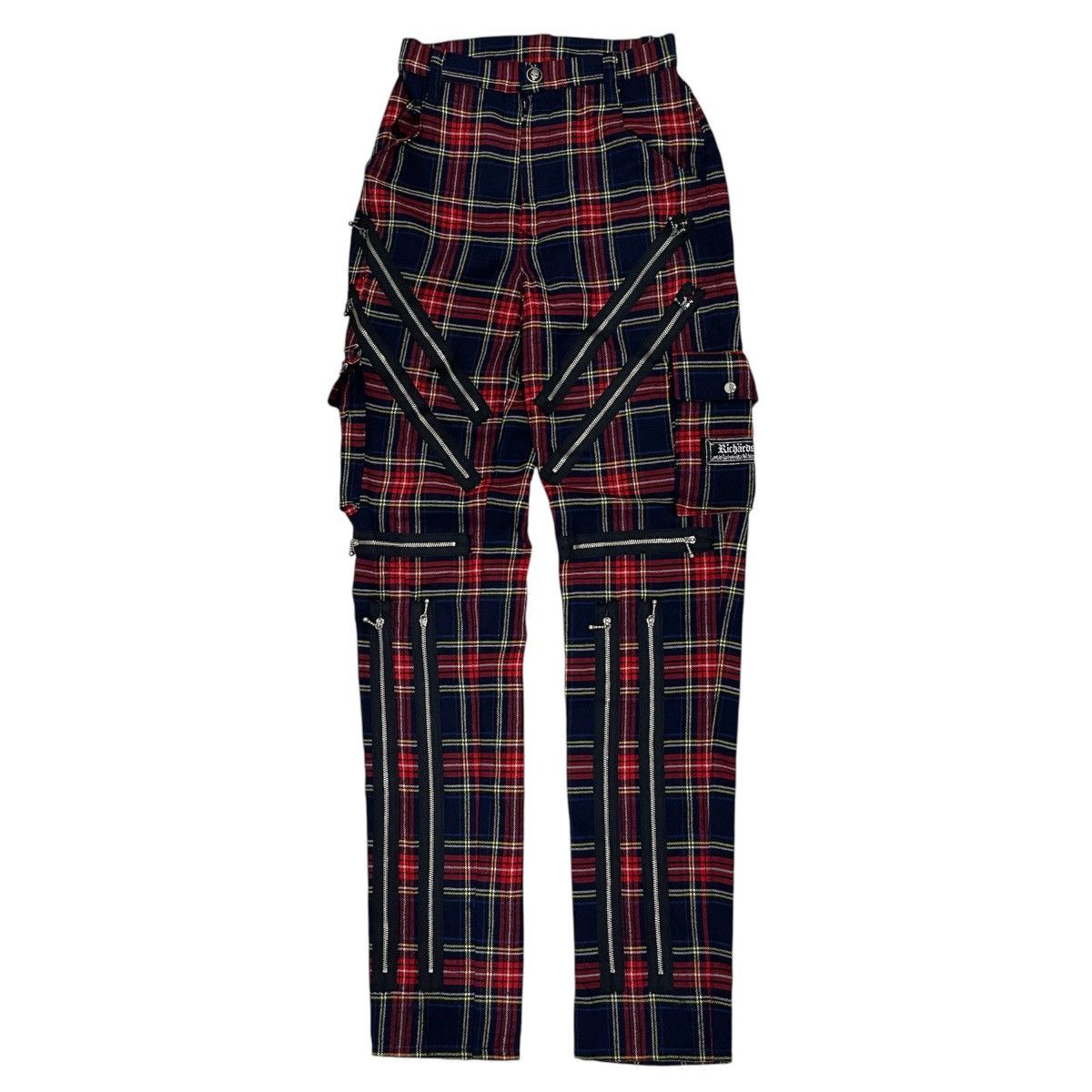 Designer × Vintage 🔥RARE 🔥Richards Punk Bondage Pants Size 26" / US 2 / IT 38 - 2 Thumbnail