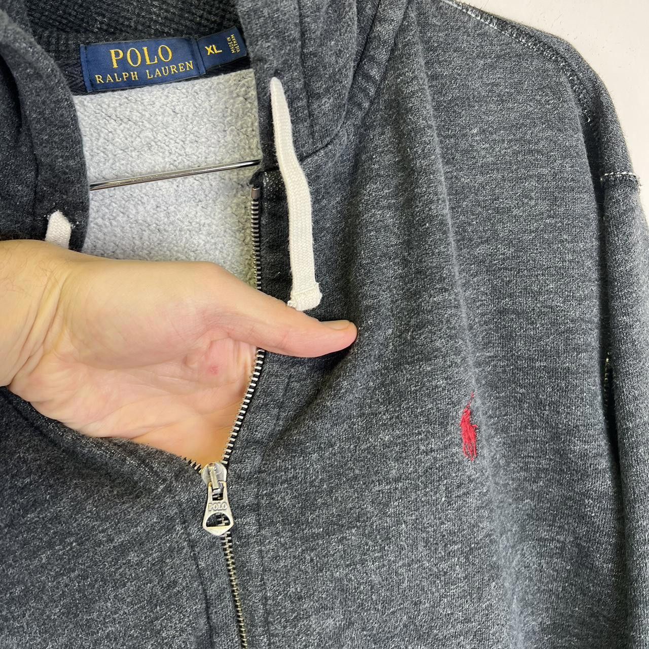 Polo Ralph Lauren Polo Ralph Lauren Men's Zip-Up Hoodie - XL - Classic Gray Size US XL / EU 56 / 4 - 4 Thumbnail