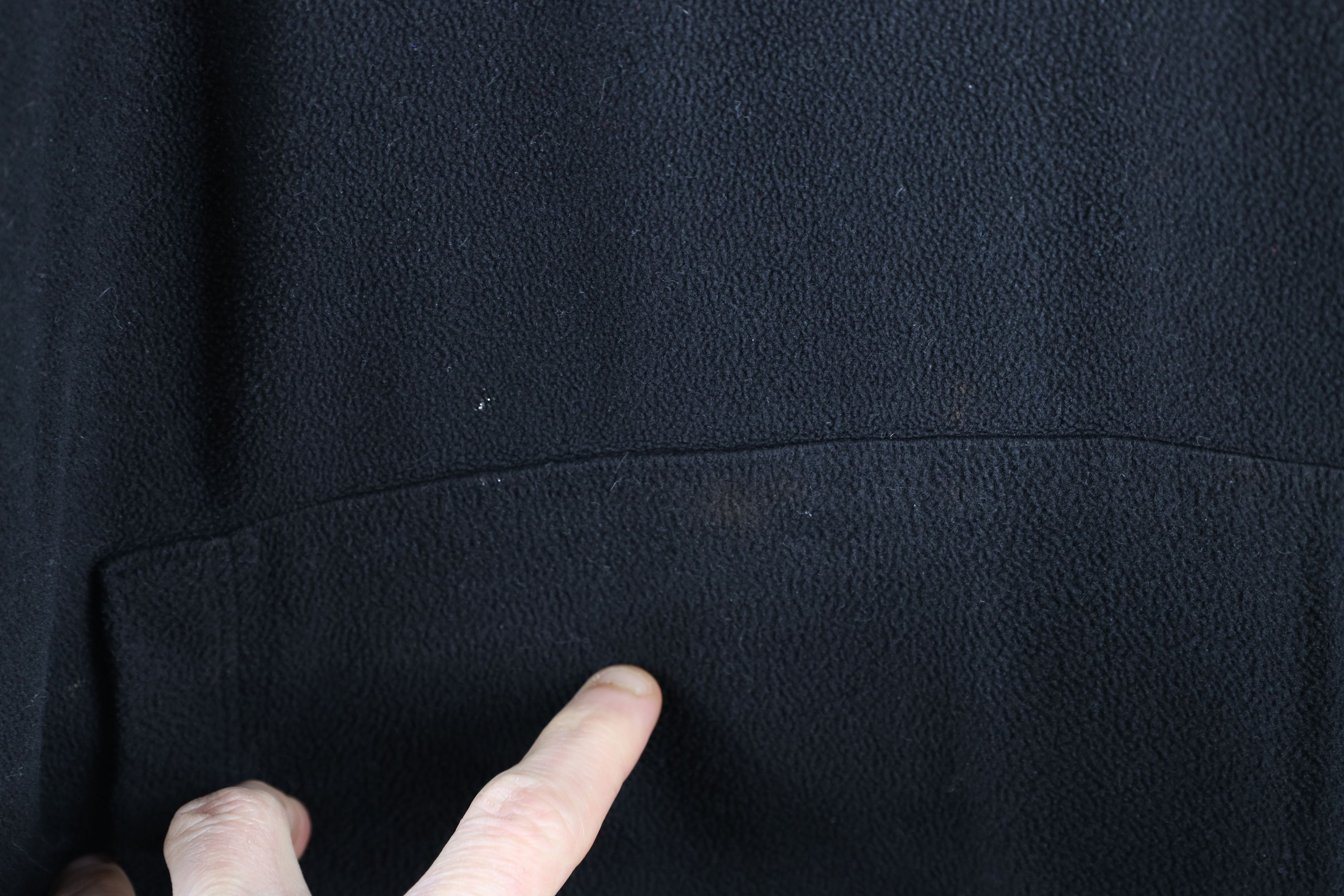 The North Face × Vintage Vintage 90s The North Face Spell Out Fleece Hoodie Black USA Size US L / EU 52-54 / 3 - 6 Thumbnail