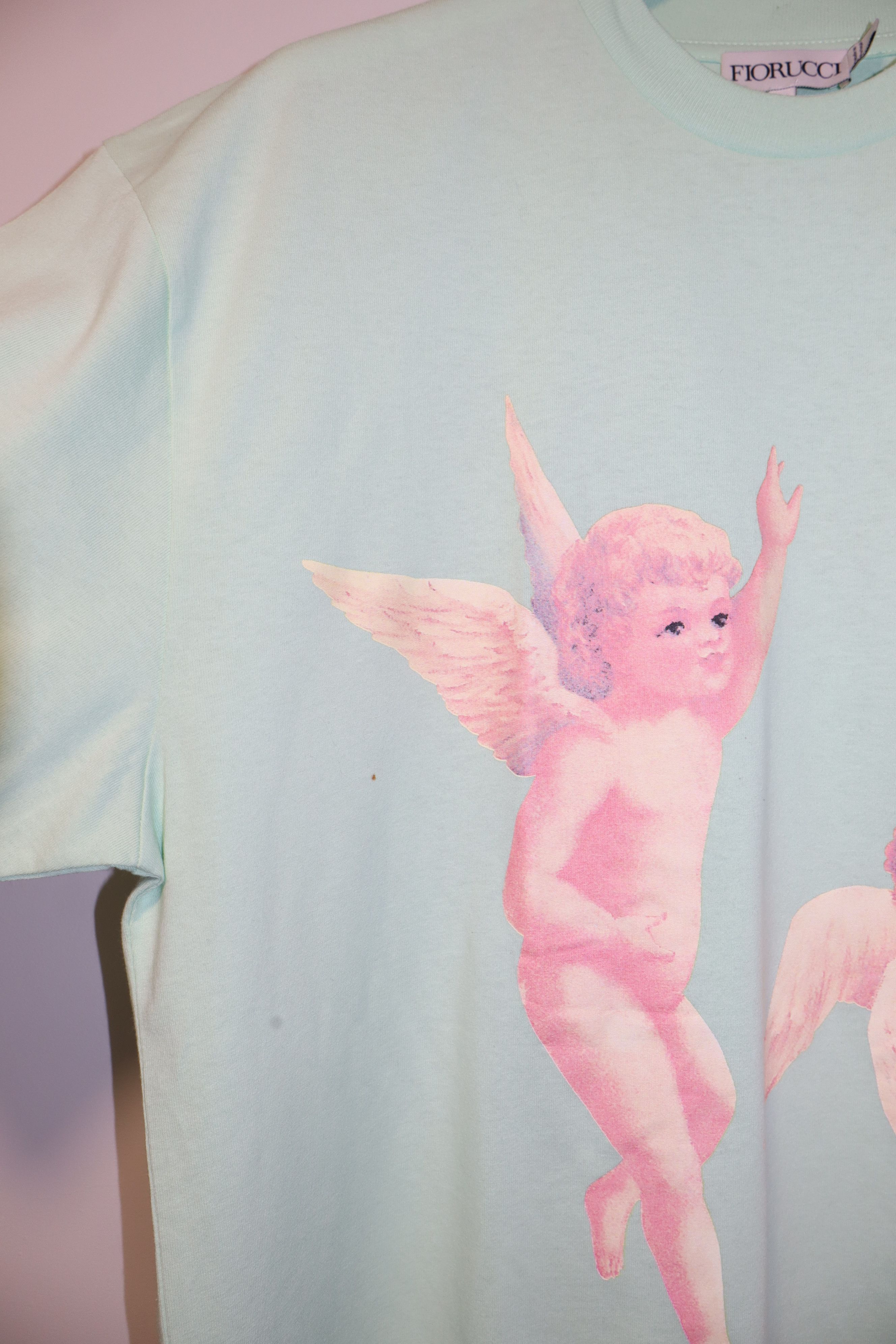 Fiorucci Oversized Angels print t-shirt Size US L / EU 52-54 / 3 - 10 Thumbnail