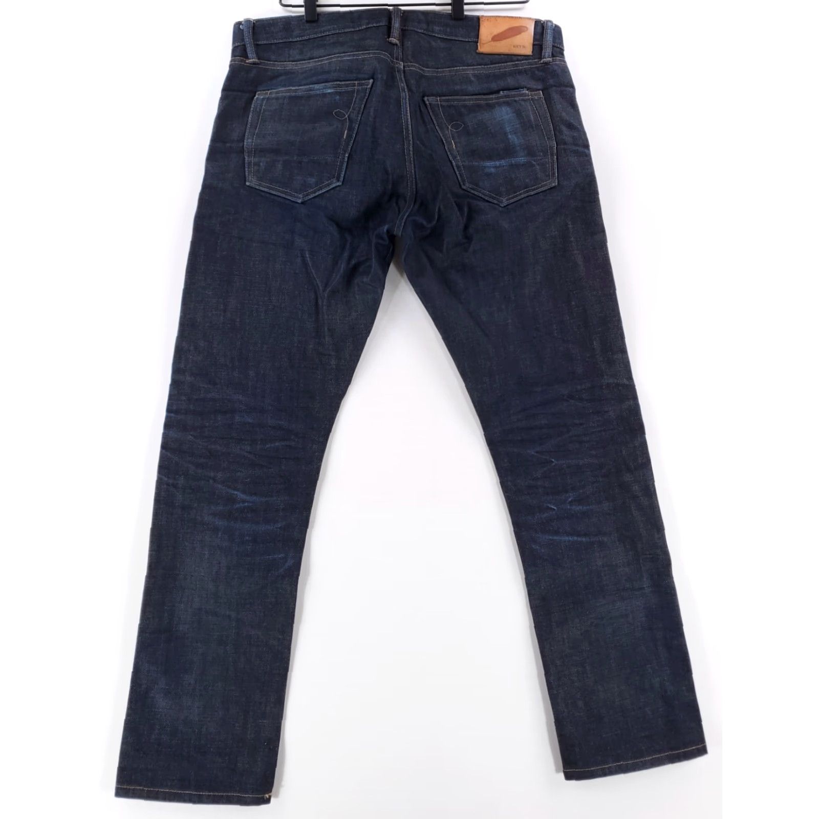 The Territory Ahead RGT Rogue Territory Selvedge Blue Jeans SK Skinny Japan Mens 36 Inseam 31 Blue Jeans Mens 36 Straight Japanese 33 (36 x 31 Actual) Size US 36 / EU 52 - 4 Thumbnail