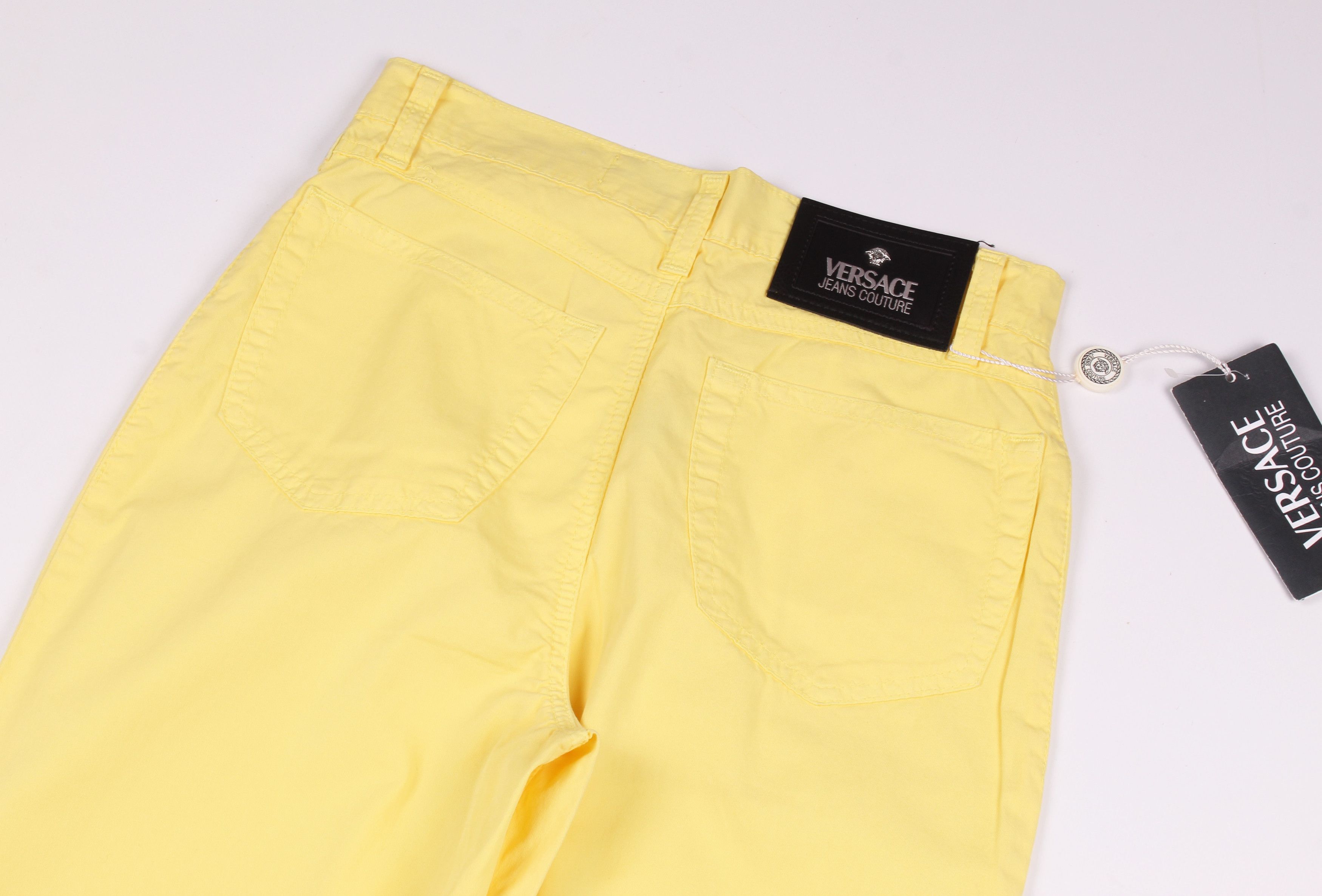 Versace Vintage Versace Jeans Couture 90's High Waisted Trousers Size 24" / US 00 / IT 34 - 7 Thumbnail