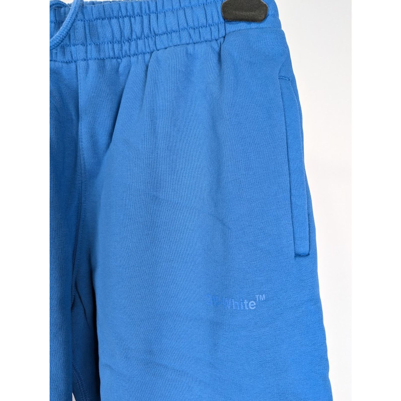 Off-White o1rshd1 Diag Tab Shorten Sweatpant & Jogger in Peacock Size US 34 / EU 50 - 6 Thumbnail