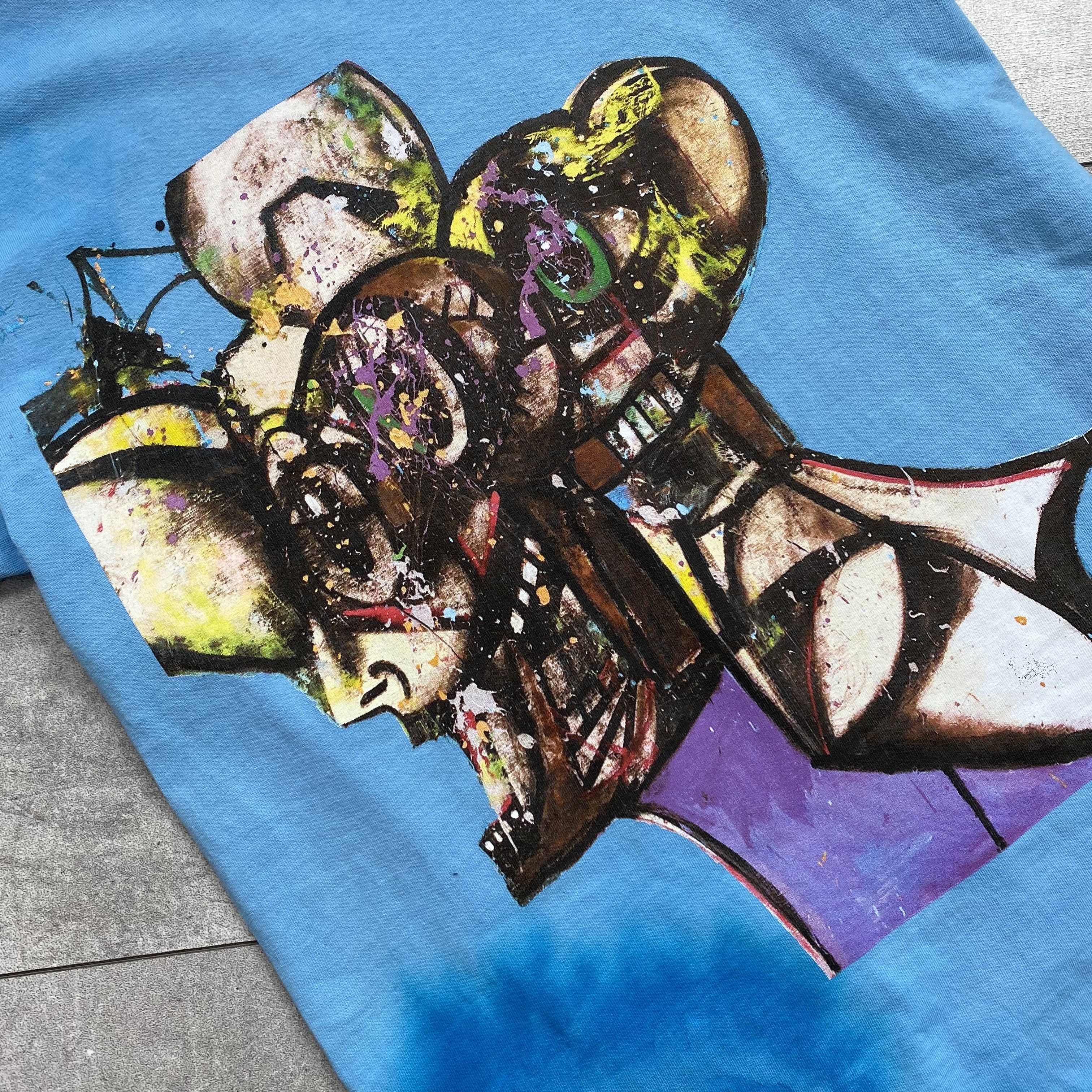 Travis Scott Travis Scott x George Condo Tie-Dye t-shirt Size US M / EU 48-50 / 2 - 8 Thumbnail