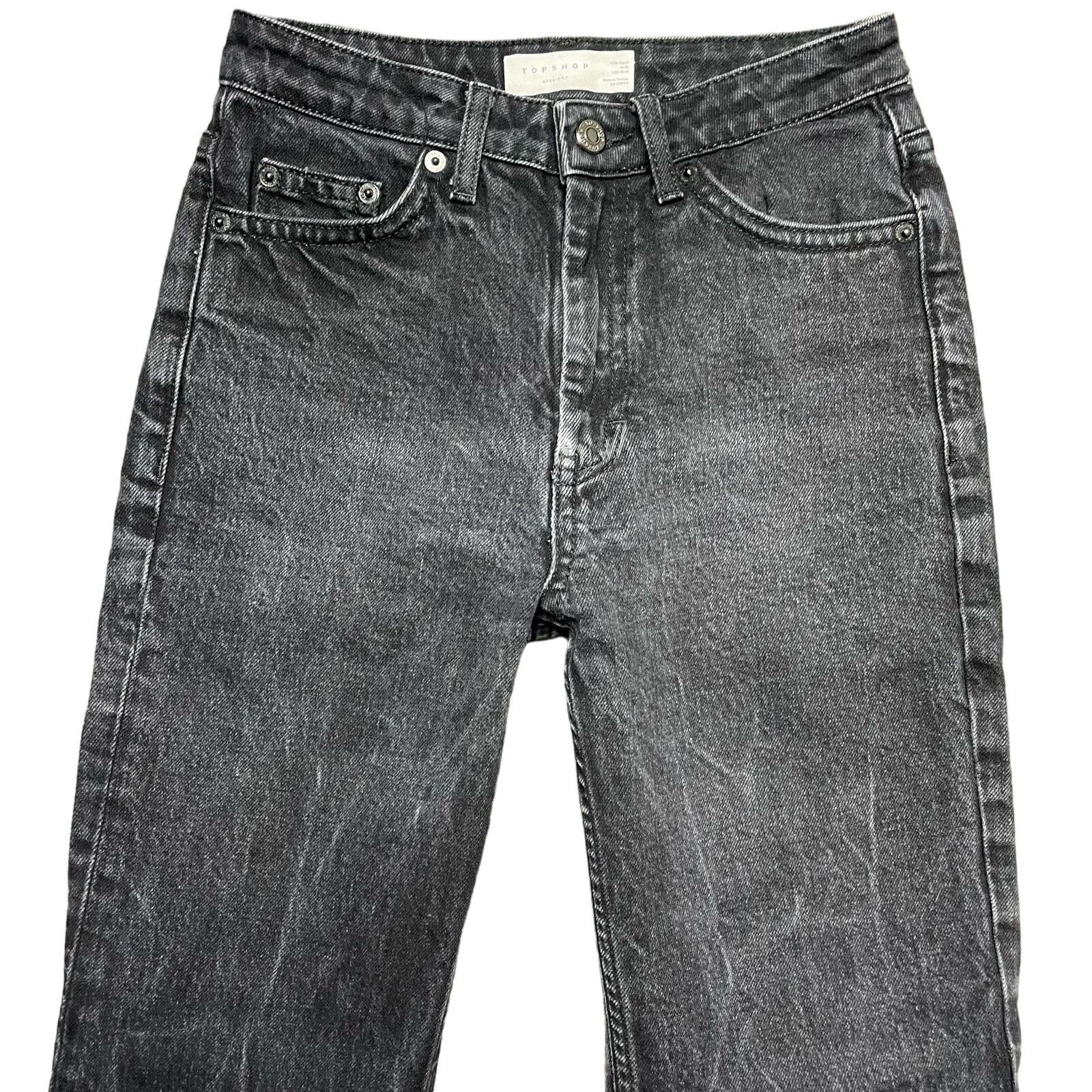 Topshop NWOT Topshop Straight Jeans Size 26" / US 2 / IT 38 - 4 Thumbnail