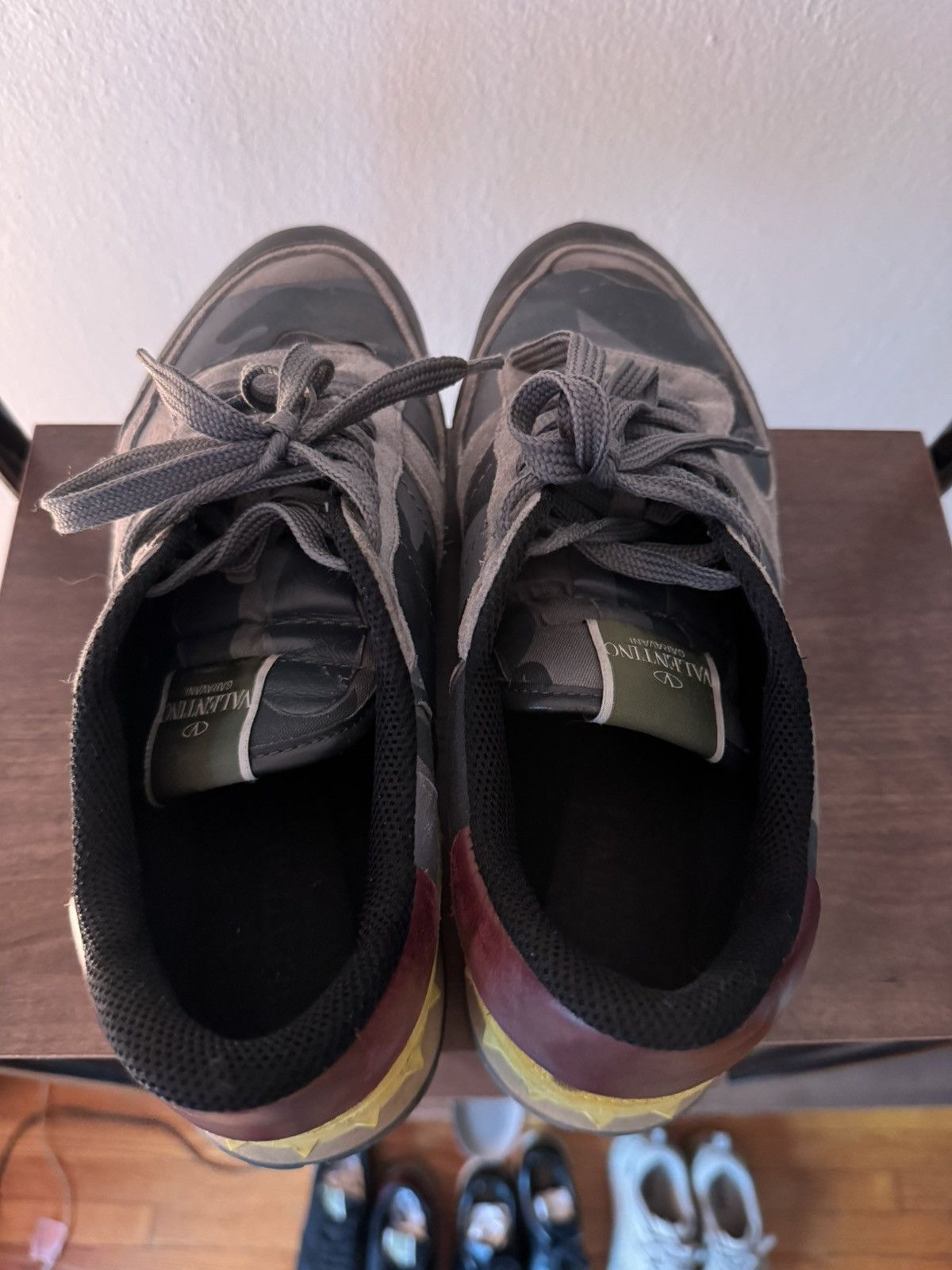 Valentino Valentino Camo Rock Runner Sneakers Size US 11.5 / EU 44-45 - 5 Thumbnail