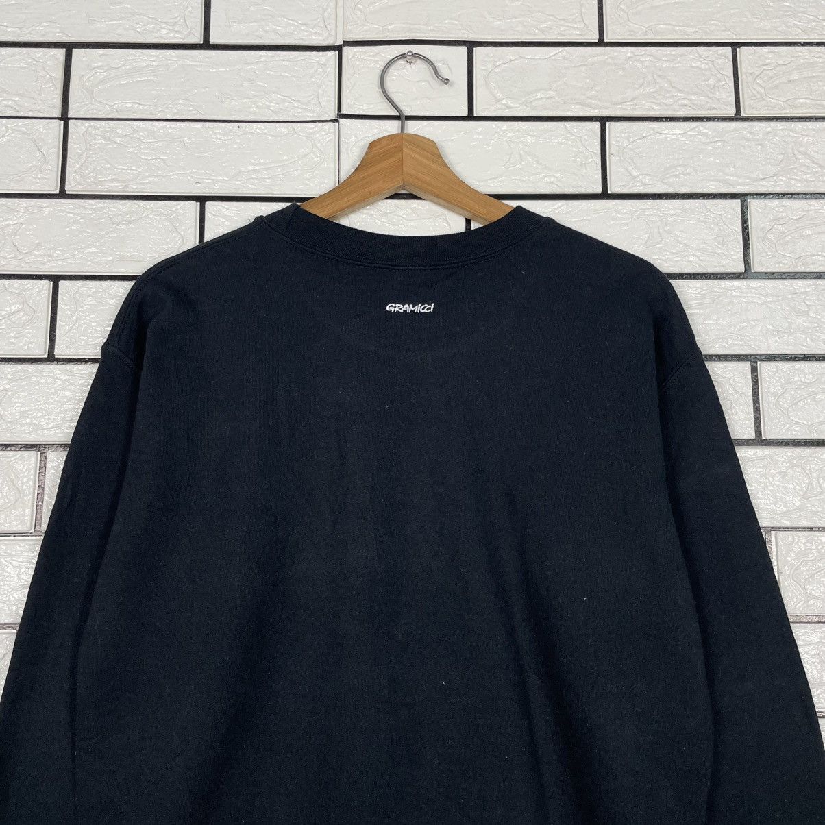 Gramicci Gramicci Black Crewneck Sweatshirt Size US S / EU 44-46 / 1 - 8 Thumbnail