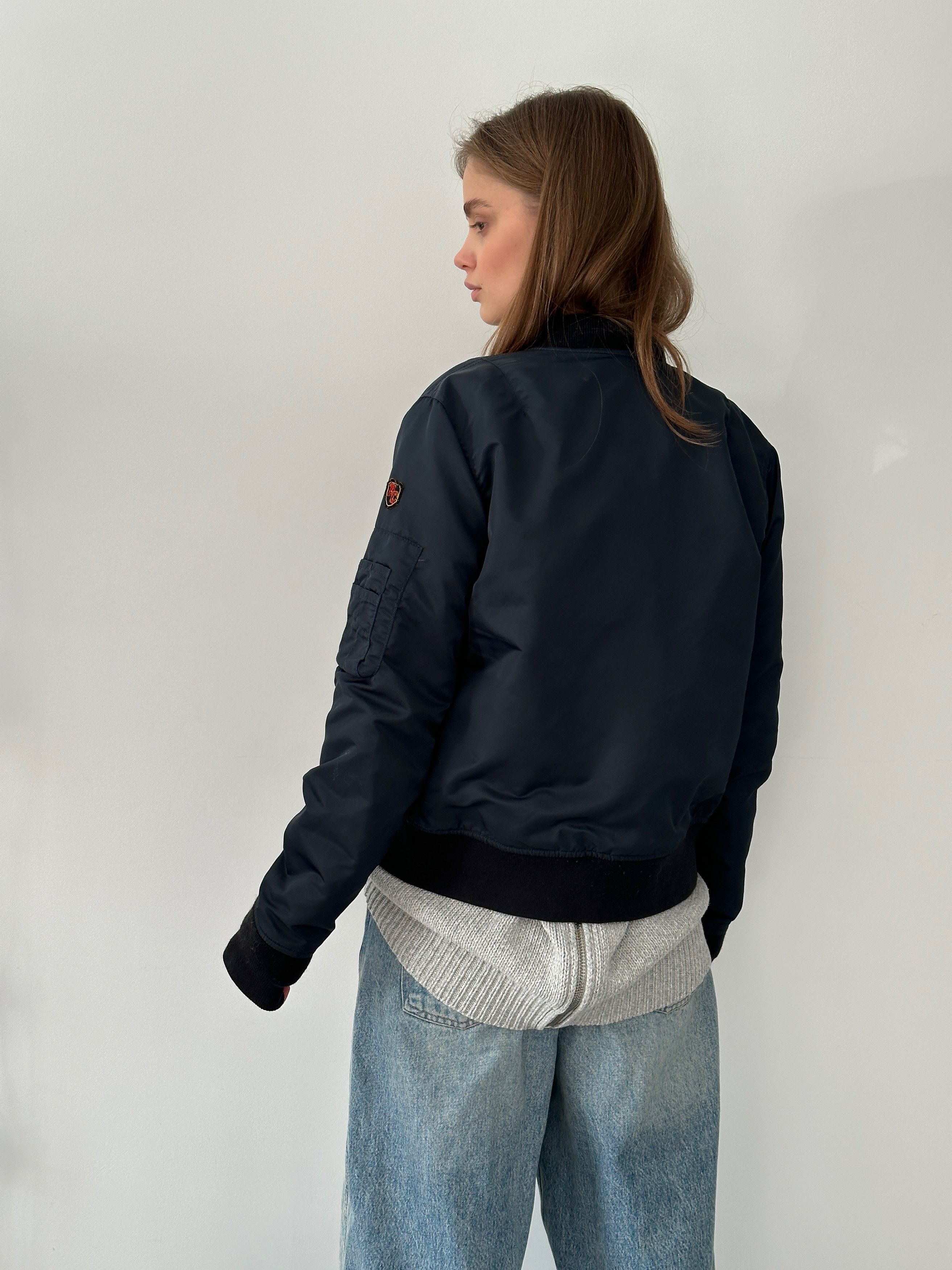 Schott Vintage Schott Bomber Jacket Size L / US 10 / IT 46 - 3 Thumbnail