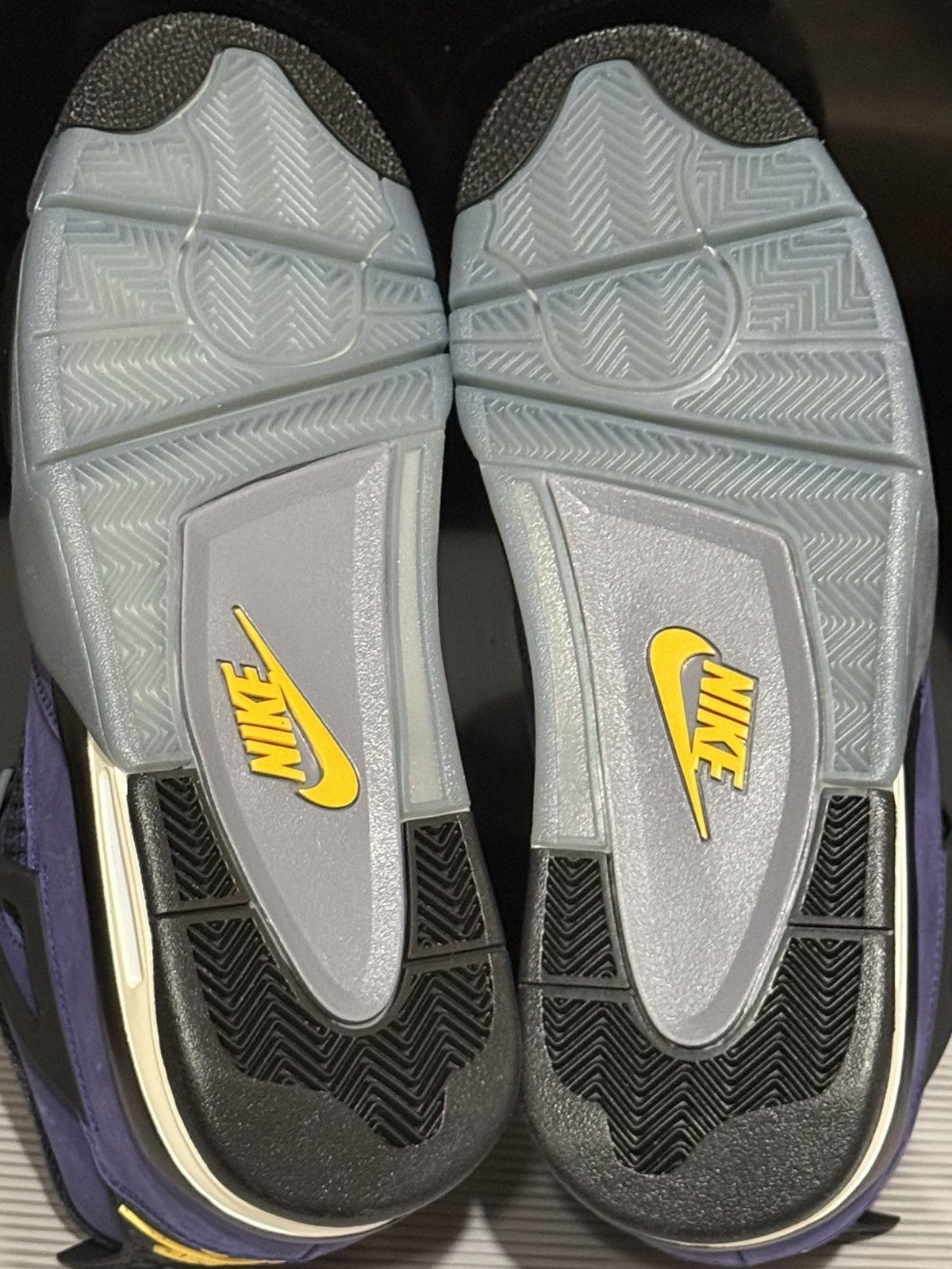 Jordan Brand Size 11 - Air Jordan 4 Retro Lakers-Brand new with box Size US 11 / EU 44 - 10 Thumbnail