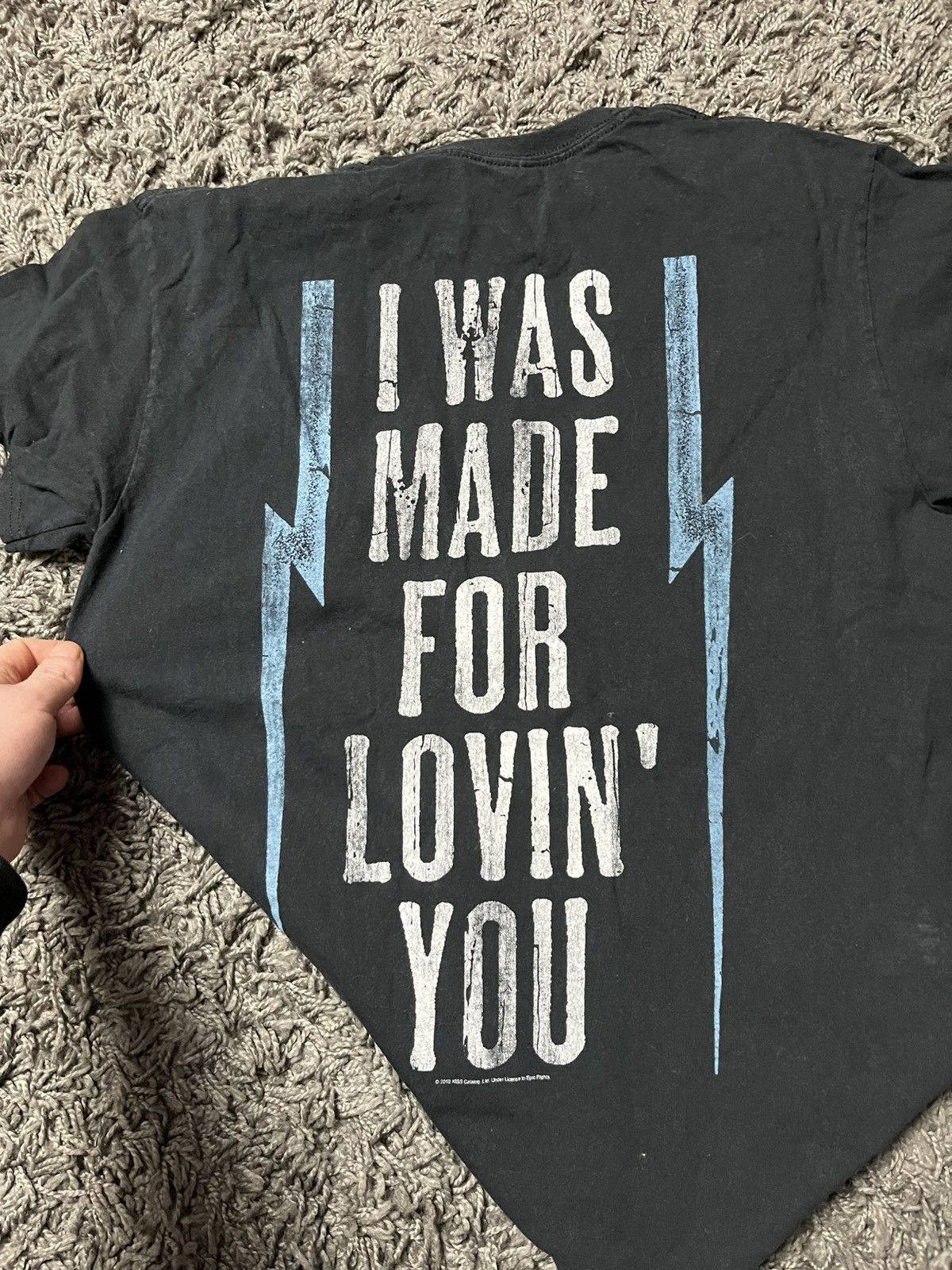 Band Tees KISS "I Was Made For Lovin' You" Band T-Shirt Size US M / EU 48-50 / 2 - 4 Thumbnail