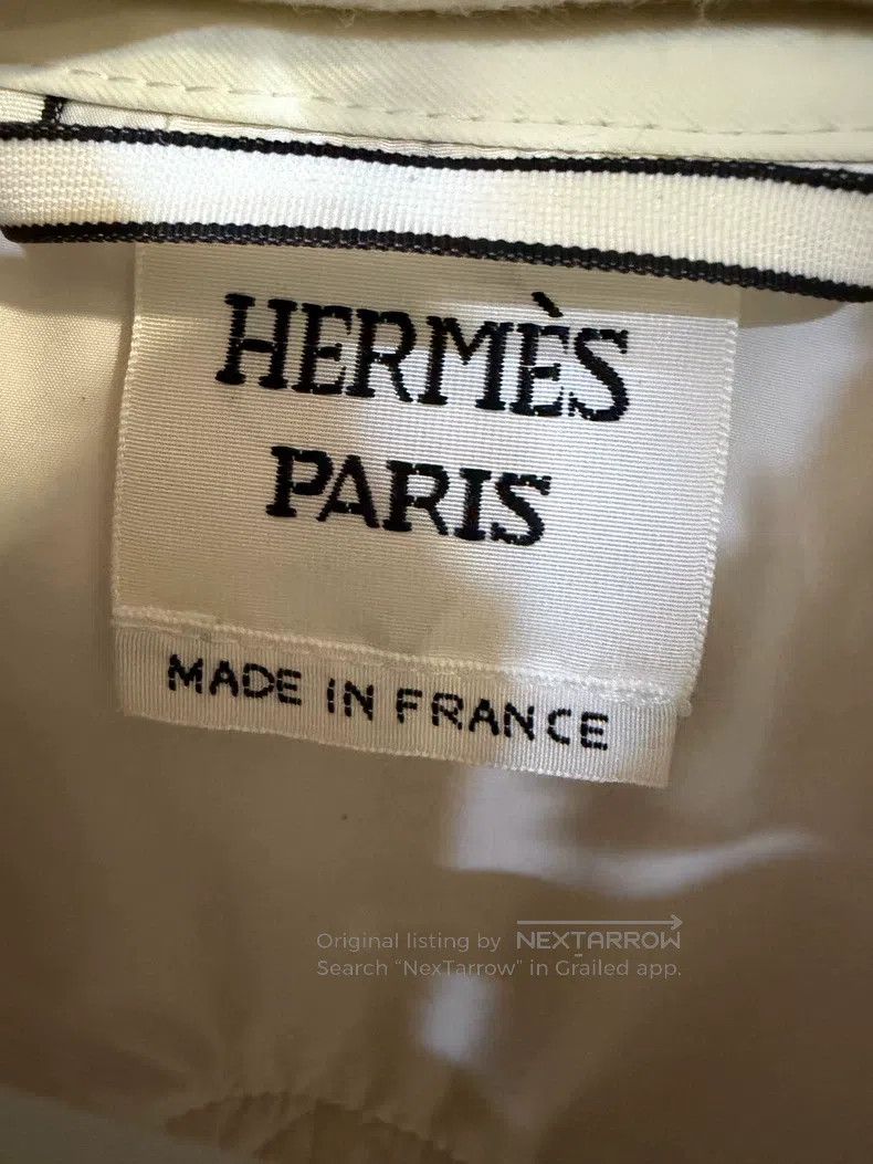 Hermes Hermes White Lamb Fur Jacket Size XXS / US 00 / IT 34 - 3 Thumbnail