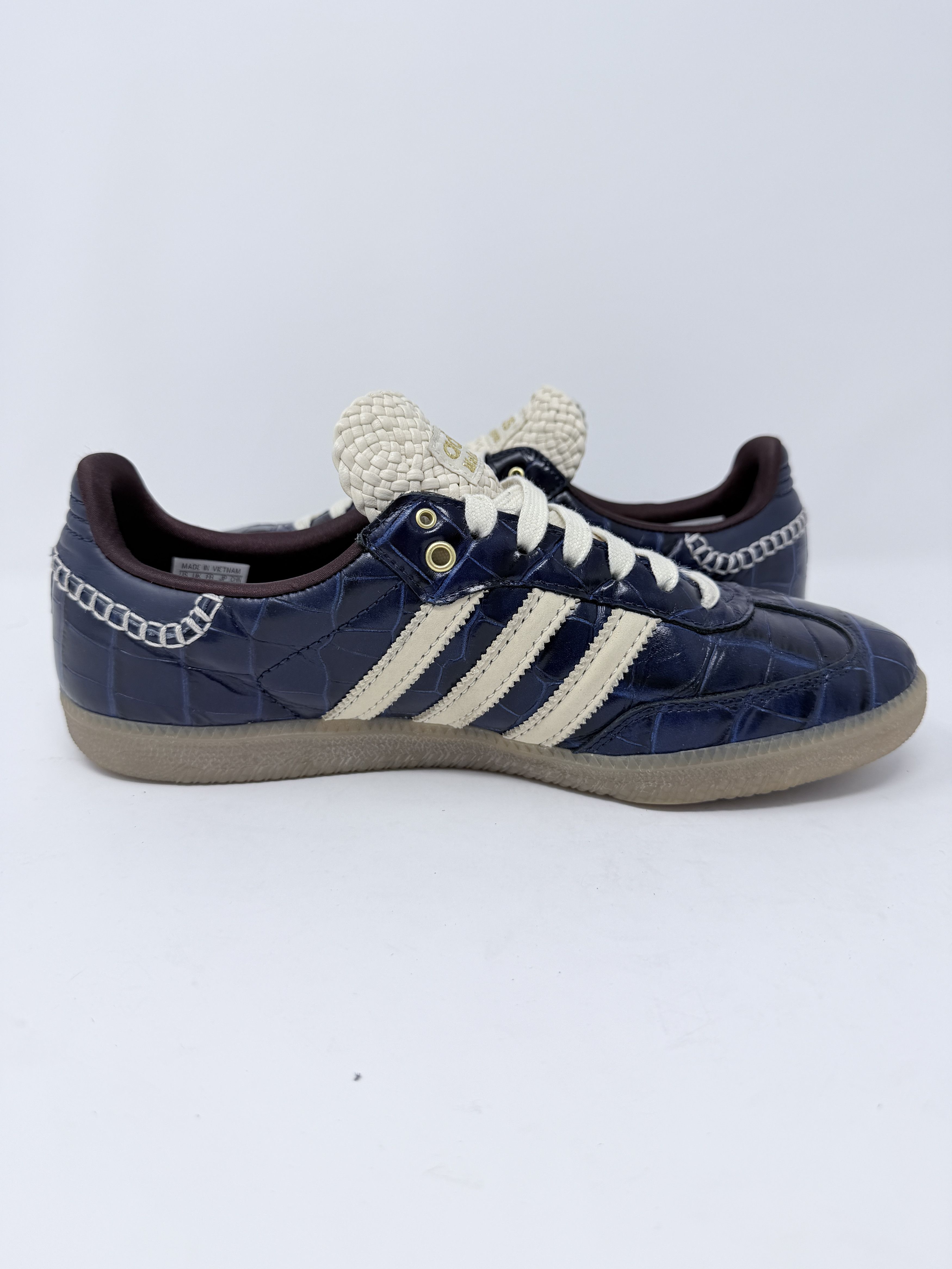 Adidas × Wales Bonner Wales Bonner adidas Samba Navy Patent Croc Size US 9.5 / EU 42-43 - 7 Thumbnail