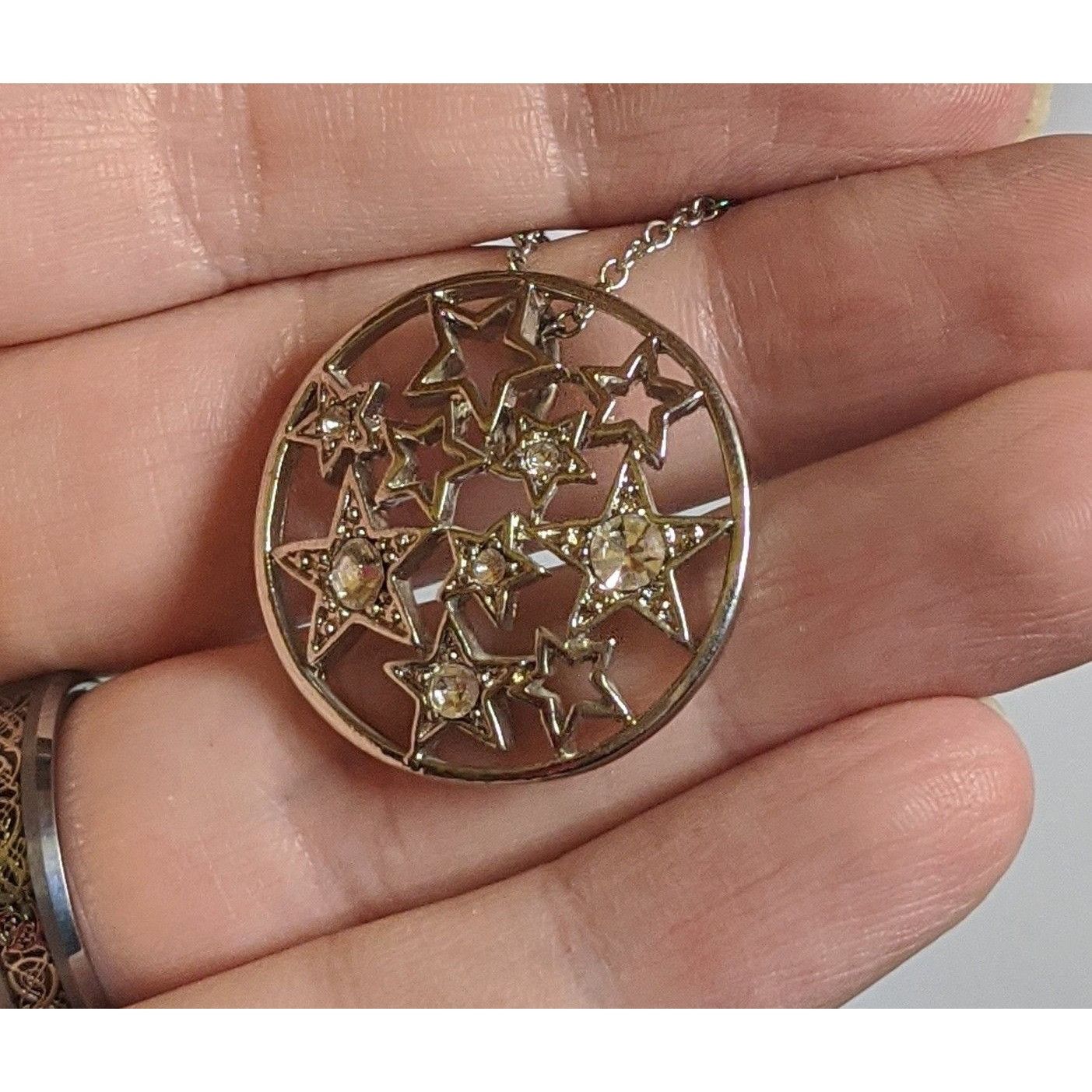 Other Whimsical Crystal Starburst Pendant Necklace Size ONE SIZE - 5 Thumbnail