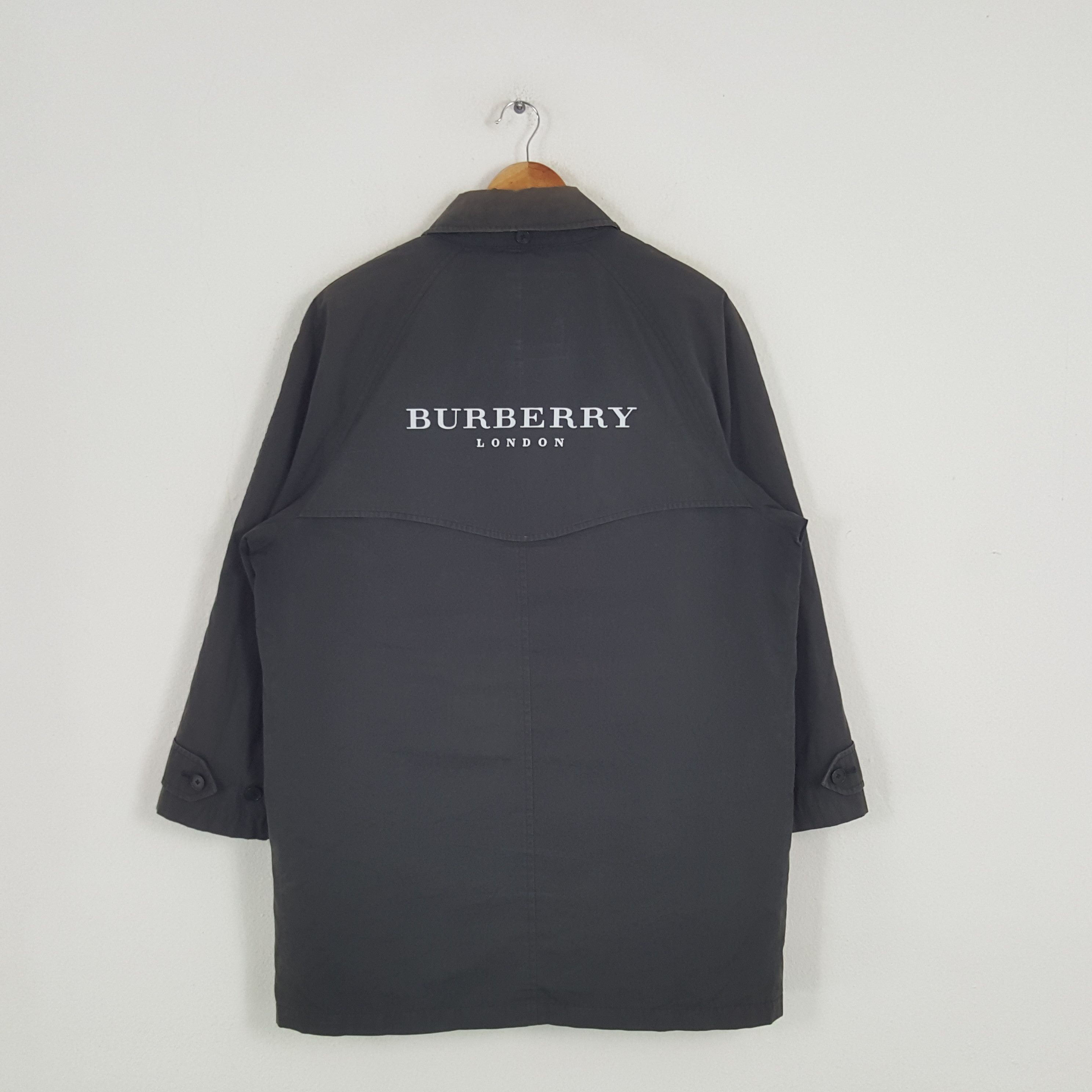 Burberry × Vintage Vintage Burberry London Designer Brand Coat Jackets Size US L / EU 52-54 / 3 - 1 Thumbnail