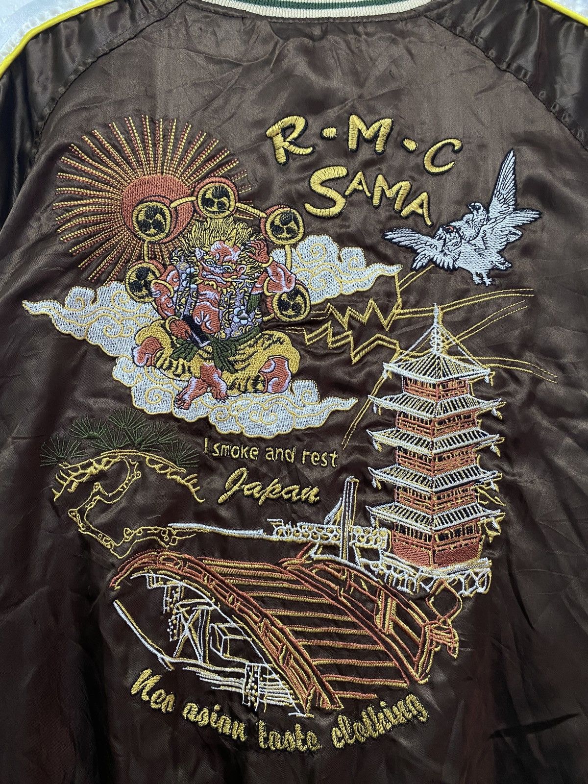 Japanese Brand R.M.C. Red Monkey Japan sukajan Size US L / EU 52-54 / 3 - 1 Thumbnail