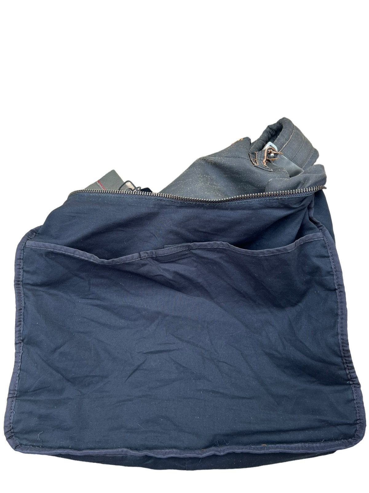 Vintage RARE! Vintage Tough Jeans Military Distress Wax Large Bag Size ONE SIZE - 22 Thumbnail