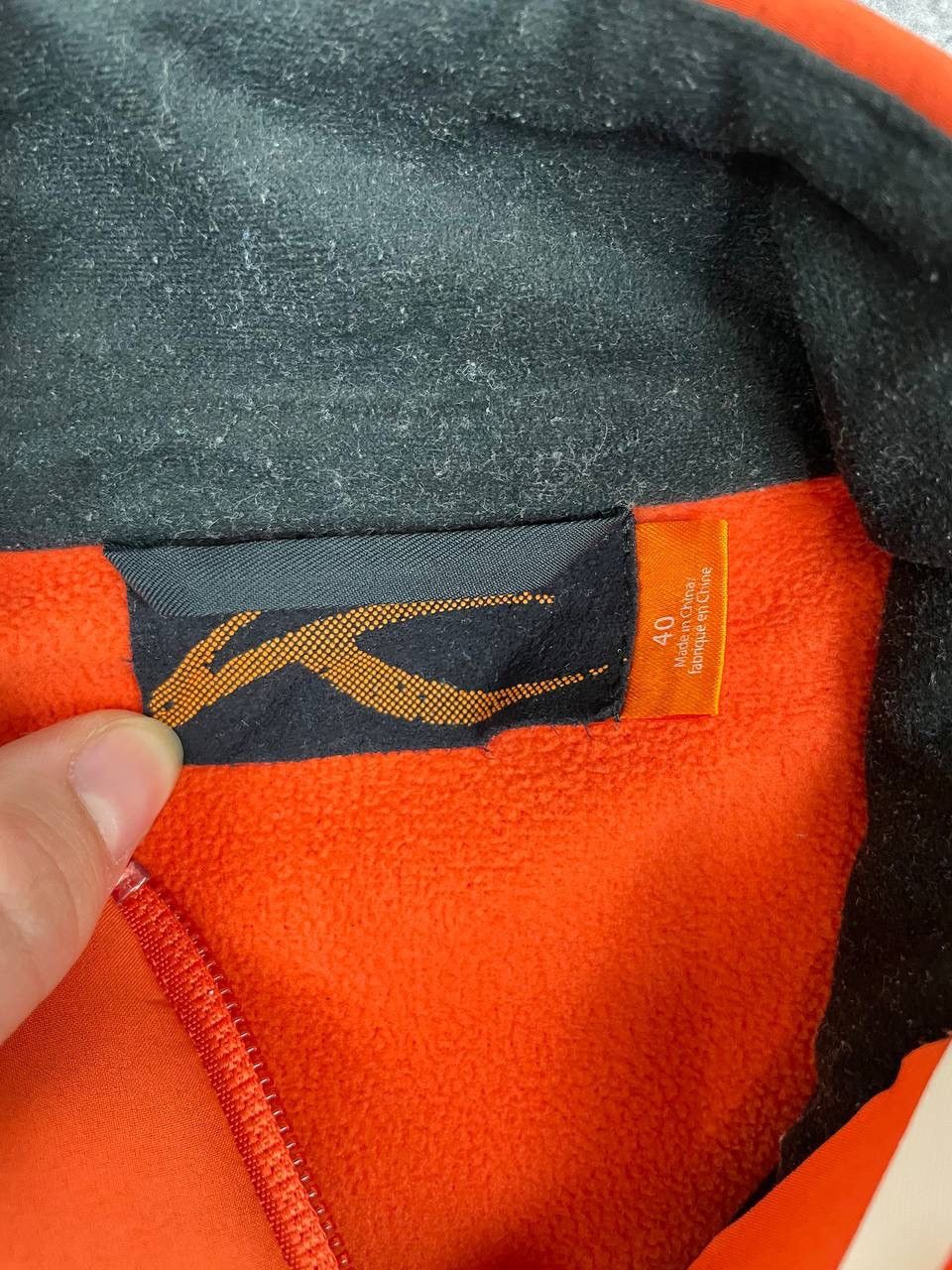KJUS Kjus Women Softshell Jacket Windproof Fleece Lined Orange Size L / US 10 / IT 46 - 6 Thumbnail
