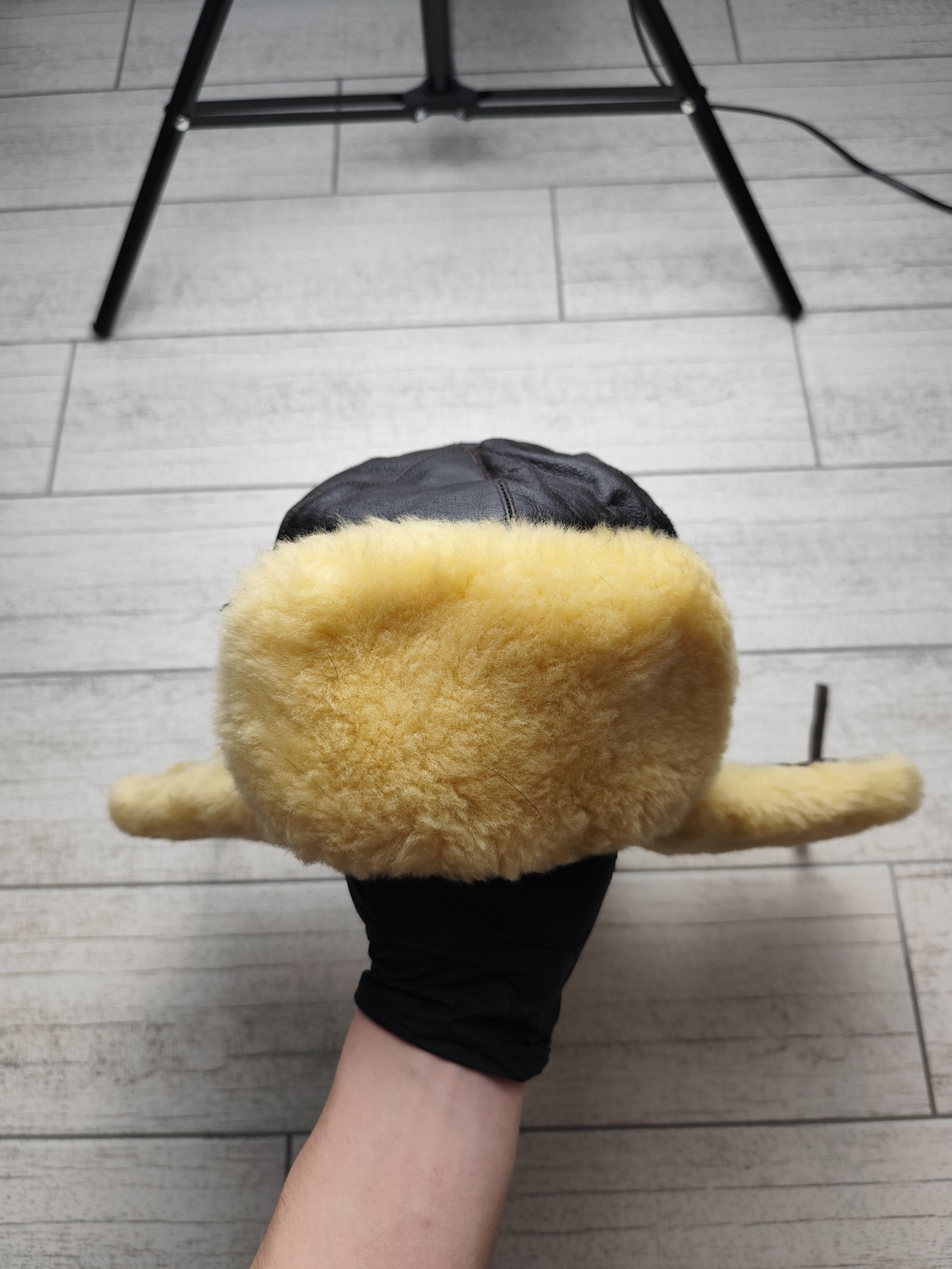 Japanese Brand VINTAGE streetwear y2k designer FUR HAT USHANKA Size ONE SIZE - 2 Thumbnail