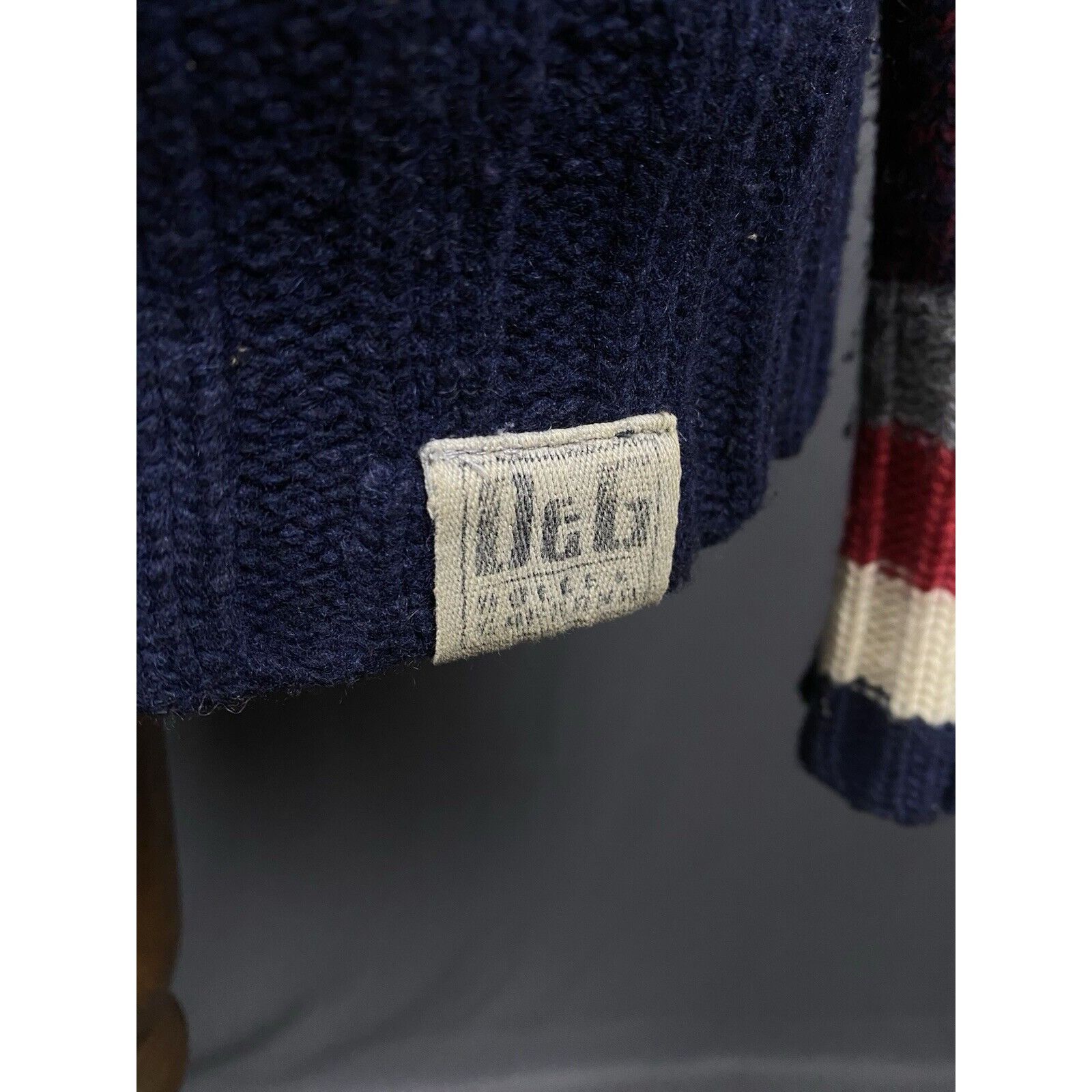 Dolce & Gabbana Dolce&Gabbana Men's Purple Gray Heavy Knitted Full Zip Sweat Size US S / EU 44-46 / 1 - 10 Thumbnail