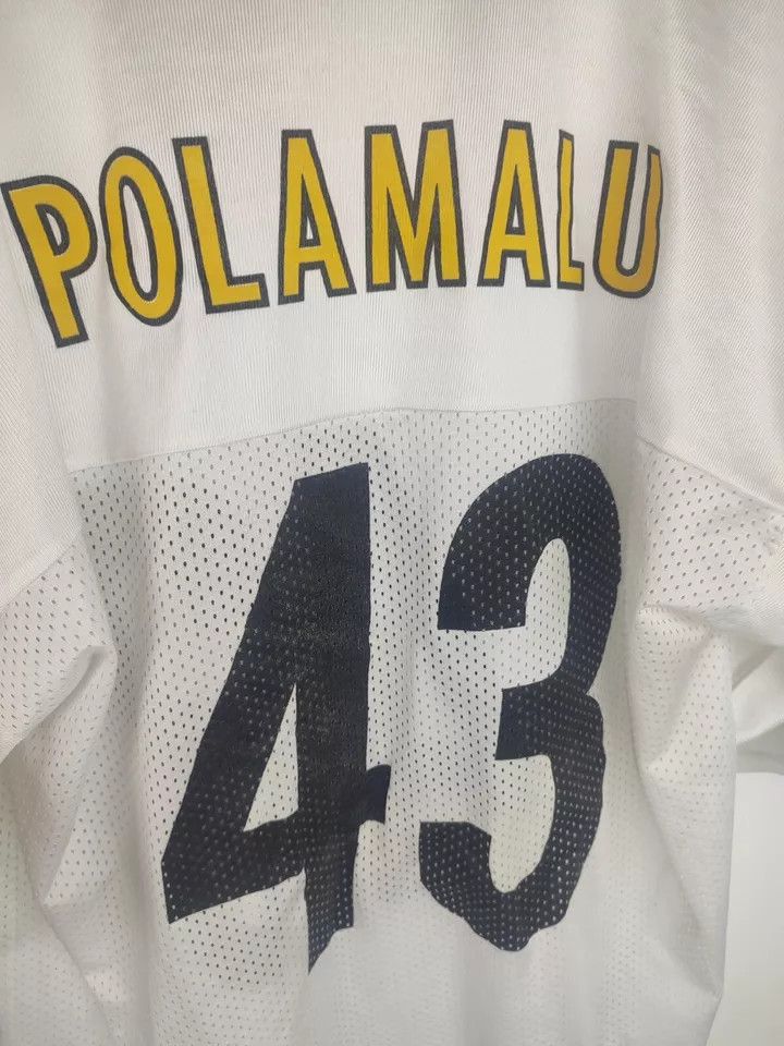 Vintage Vintage jersey NFL Pittsburgh Steelers- Polamalu #43 Size US L / EU 52-54 / 3 - 7 Thumbnail