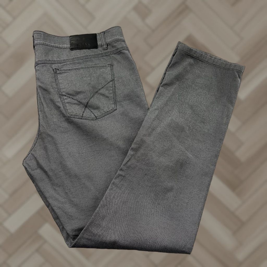 BRAX BRAX Pants Men 40x34 Regular Gray Chino-Style Regular Fit Bottoms Size US 40 / EU 56 - 1 Thumbnail