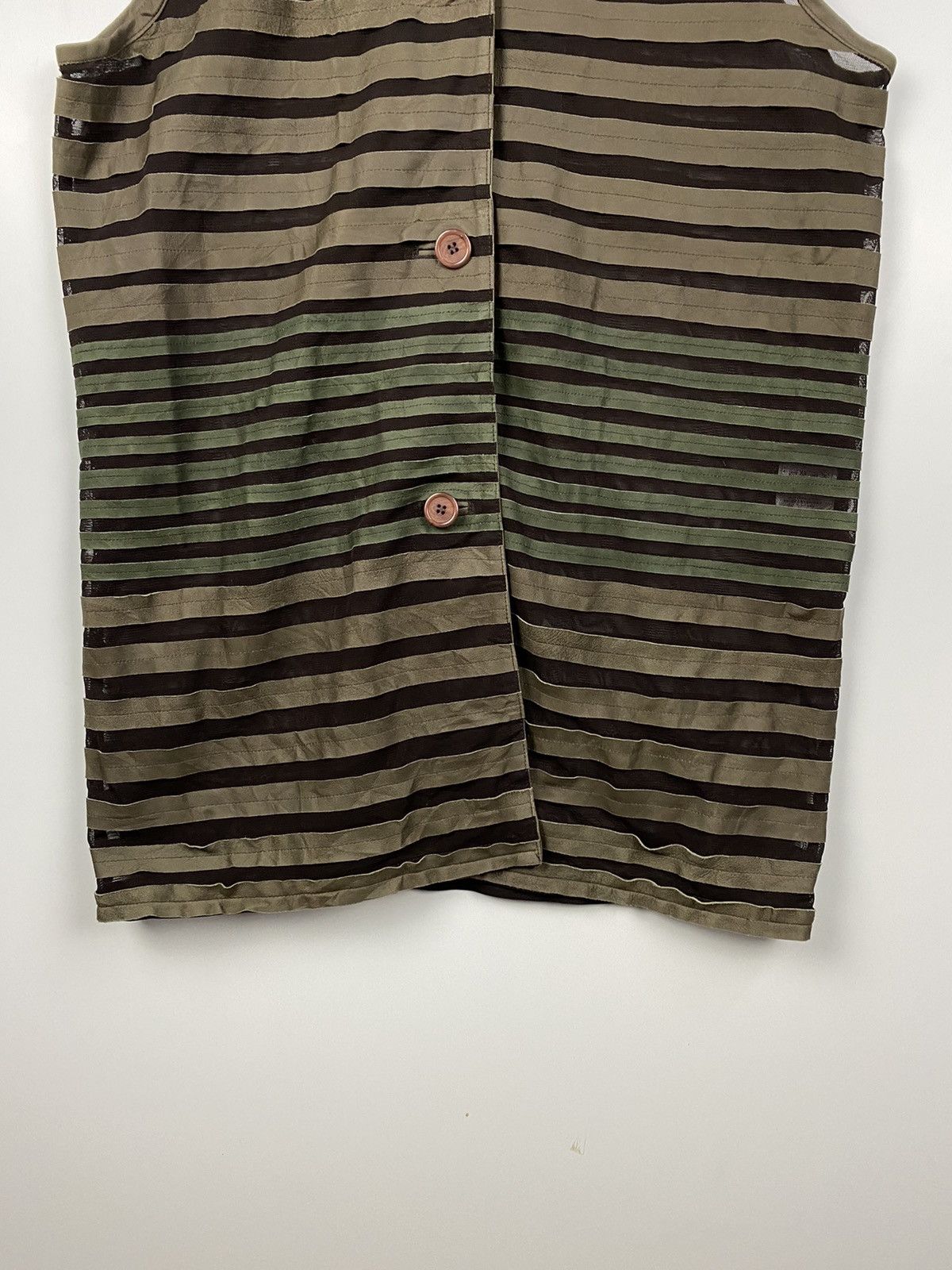 Japanese Brand × Vintage Vintage Shirt 3D Striped JPG Style Size US L / EU 52-54 / 3 - 3 Thumbnail