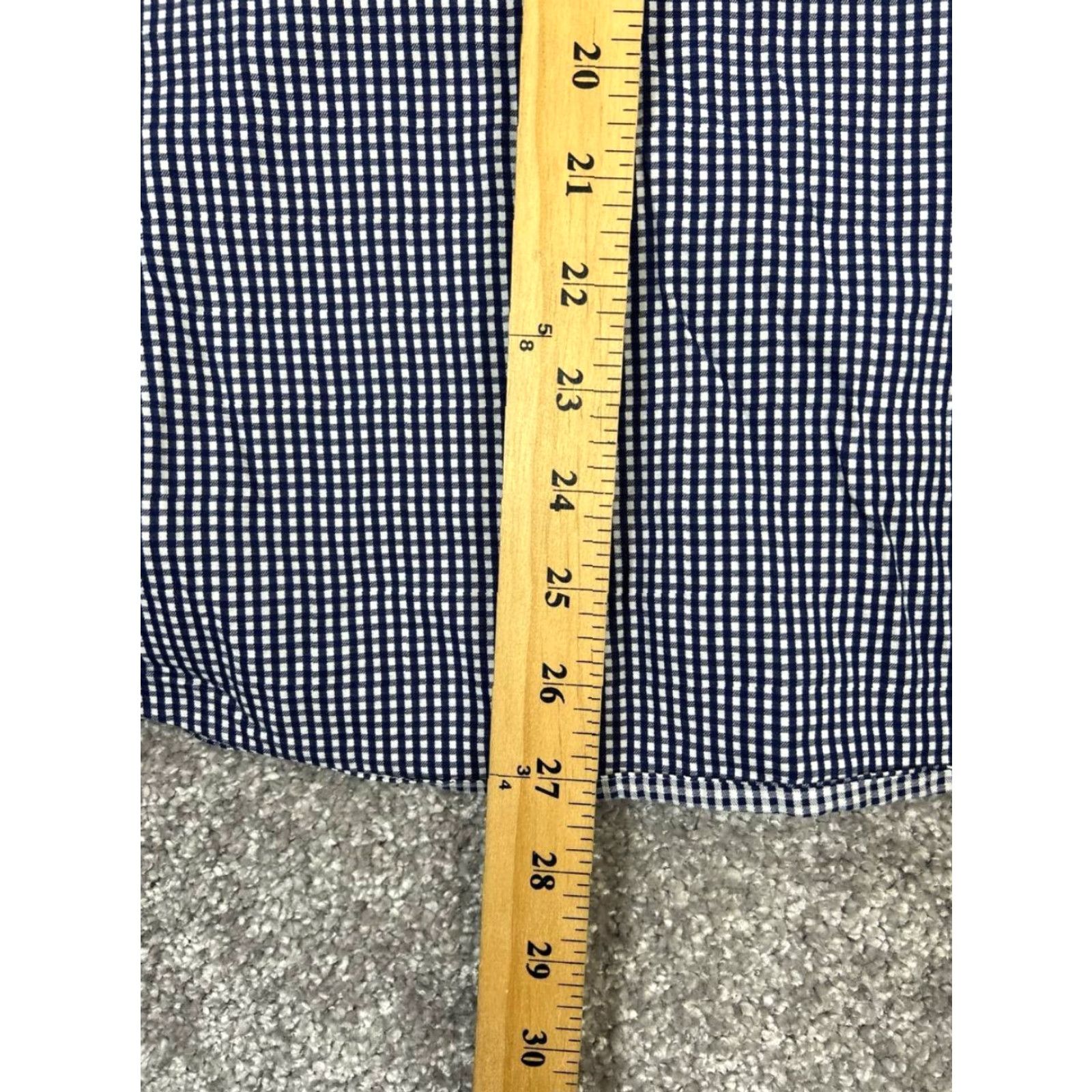 Reiss Reiss Shirt Mens Large Blue White Cotton Button Up Check Long Sleeve Casual Size US L / EU 52-54 / 3 - 8 Thumbnail
