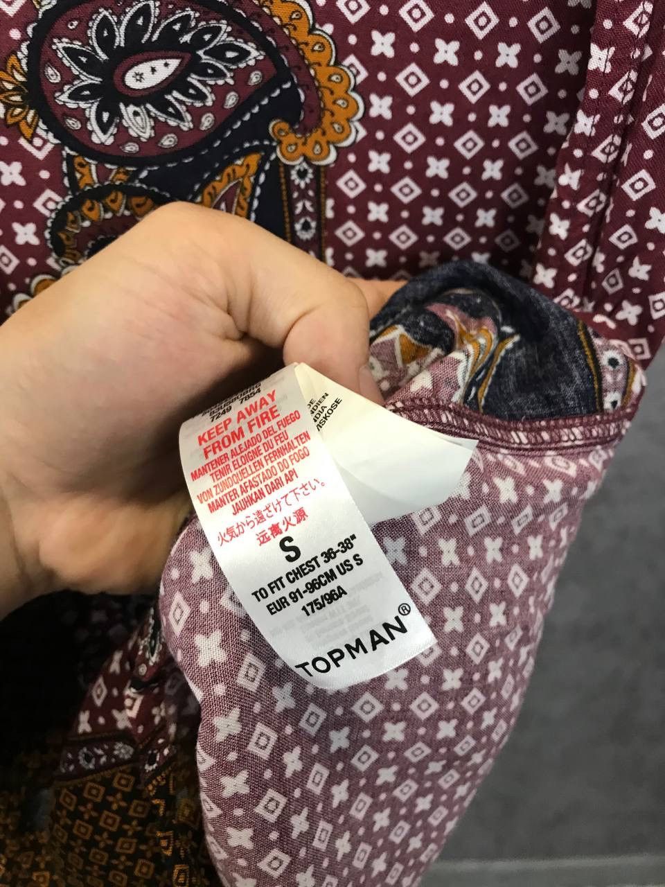 Other Topman Hawaiian crazy art shirt Size US S / EU 44-46 / 1 - 5 Thumbnail