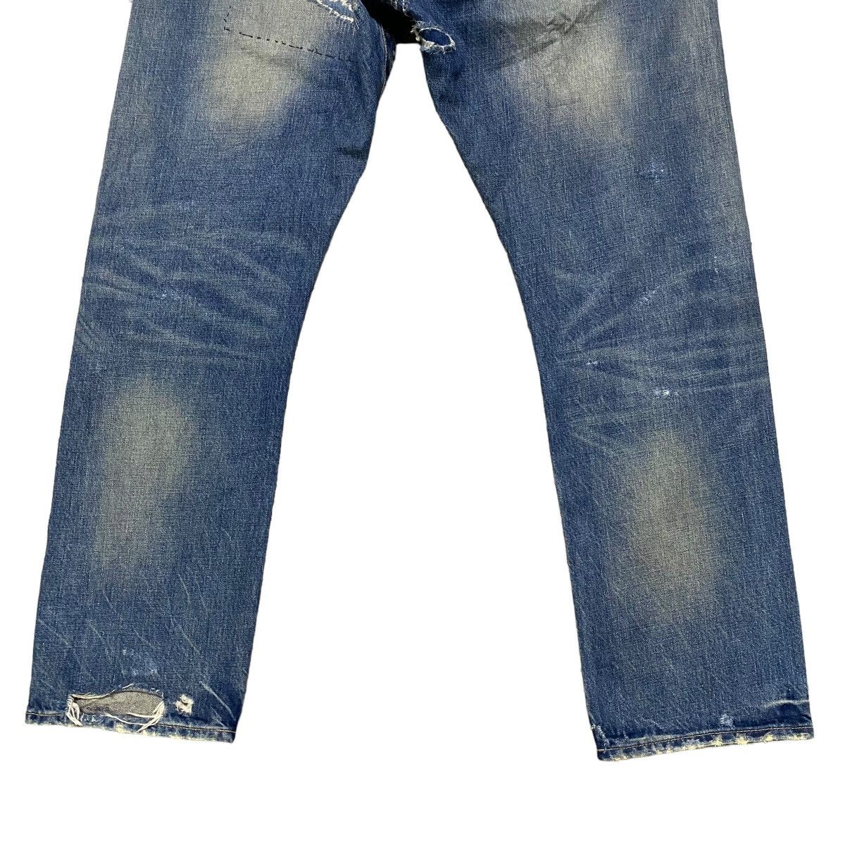 Denim & Supply Ralph Lauren Denim And Supply Ralph Lauren Distress Denim Patchwork Jeans Size US 38 / EU 54 - 15 Thumbnail