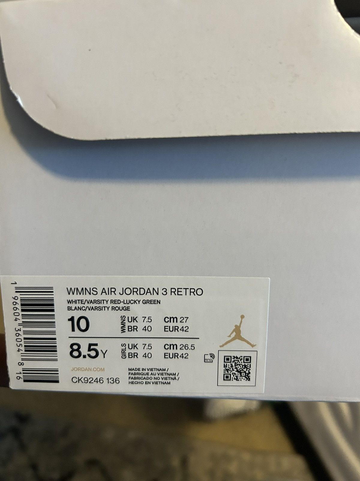 Jordan Brand Jordan 3 Lucky Green Size US 8.5 / EU 41-42 - 7 Thumbnail