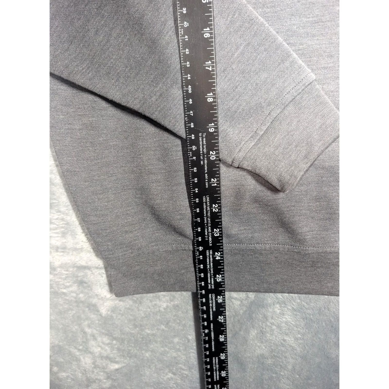 Footjoy FootJoy Pullover Mens M Gray Quarter Zip Golf WP Logo Lightweight Long Sleeve Mock Neck Zip Men’s Casual Activewear Shirt Size US M / EU 48-50 / 2 - 2 Thumbnail