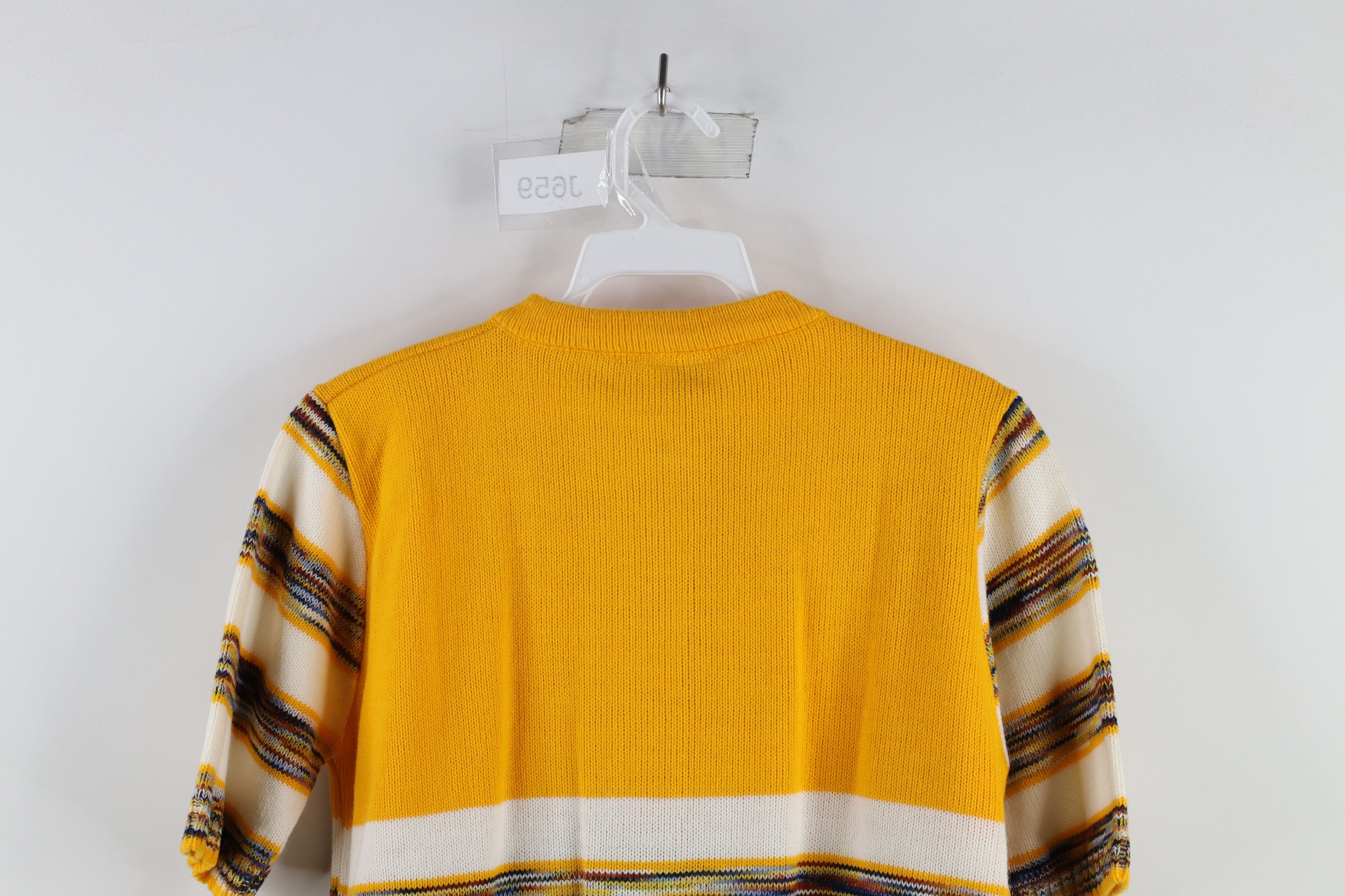 Vintage Vintage 50s 60s Streetwear Short Sleeve Henley Sweater USA Size M / US 6-8 / IT 42-44 - 10 Thumbnail