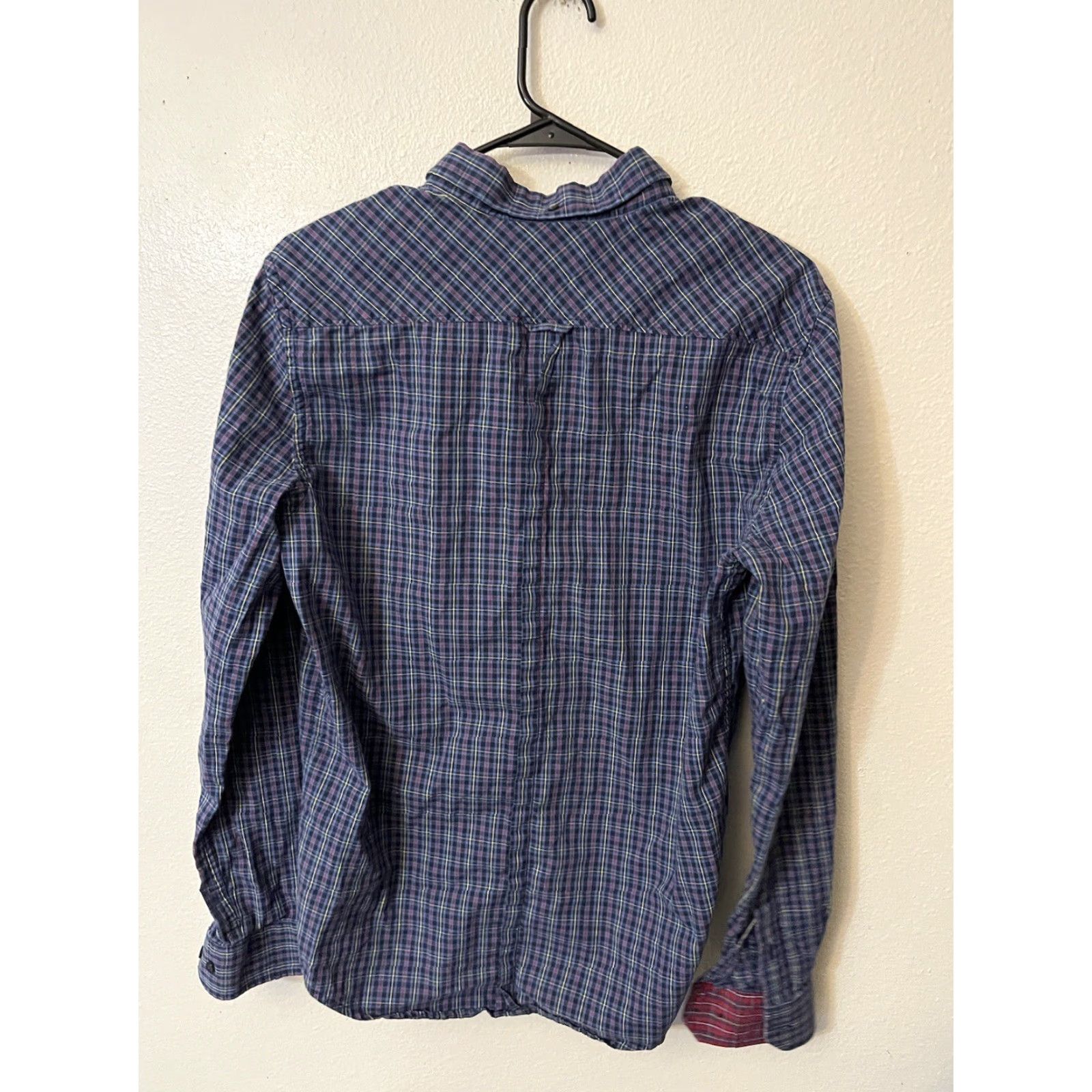 Ben Sherman VINTAGE Ben Sherman Shirt Men M Blue Plaid Button-Down Long Sleeve Stretch Shirt Mens M Blue Plaid Check Button Down Long Sleeve Stretch Size US M / EU 48-50 / 2 - 3 Thumbnail