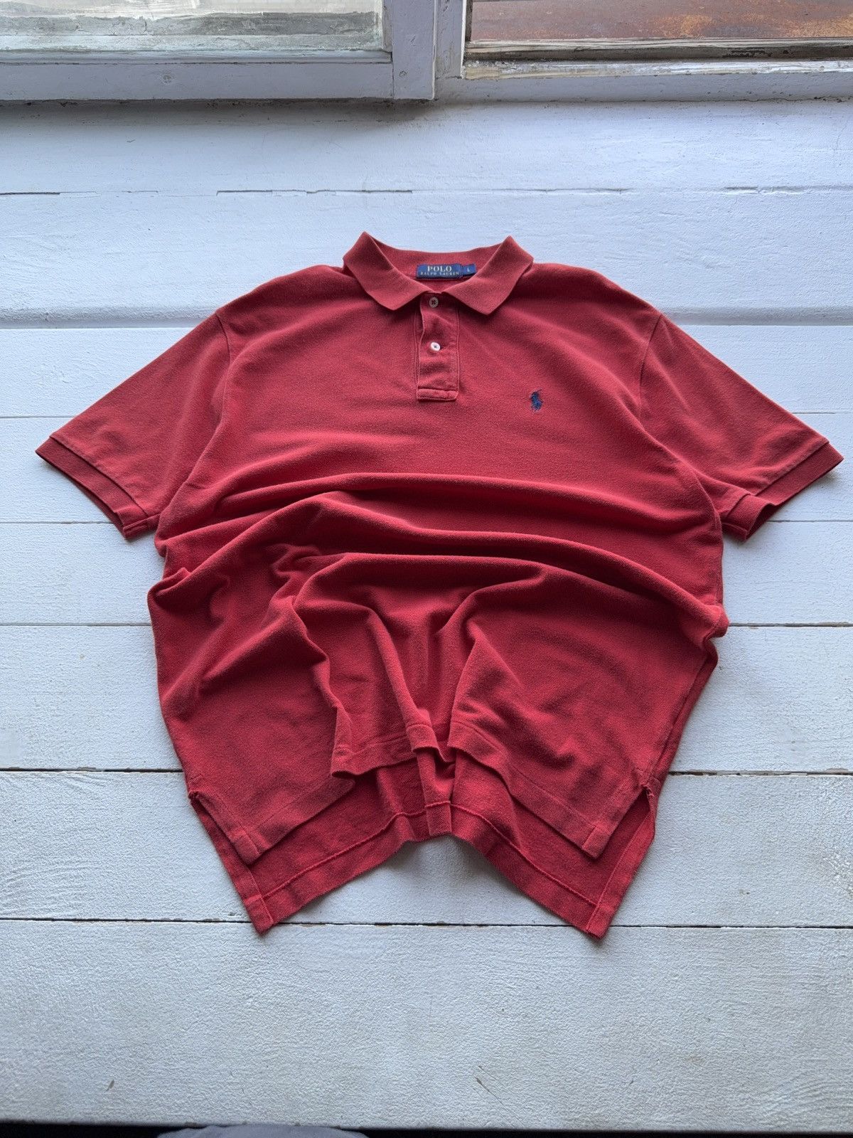 Polo Ralph Lauren Vintage 90s Retro Polo Ralph Lauren Basic Logo Polos Y2K Size US L / EU 52-54 / 3 - 1 Thumbnail