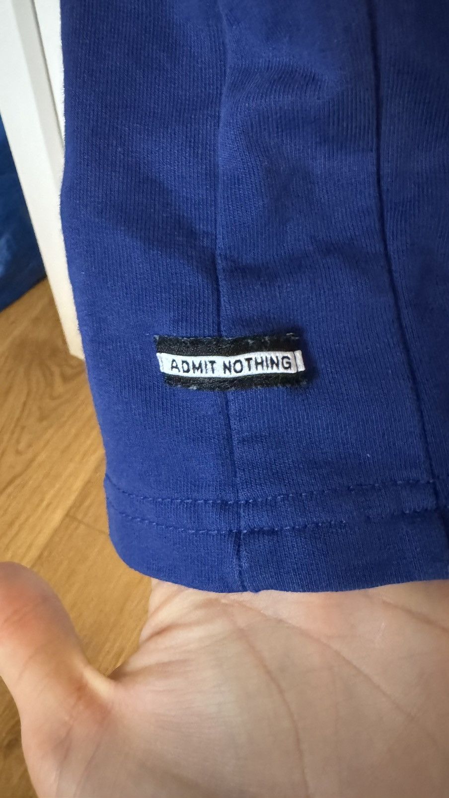 Vintage × Weekend Offender Weekend Offender shorts cotton blue with logo Size US 36 / EU 52 - 4 Thumbnail