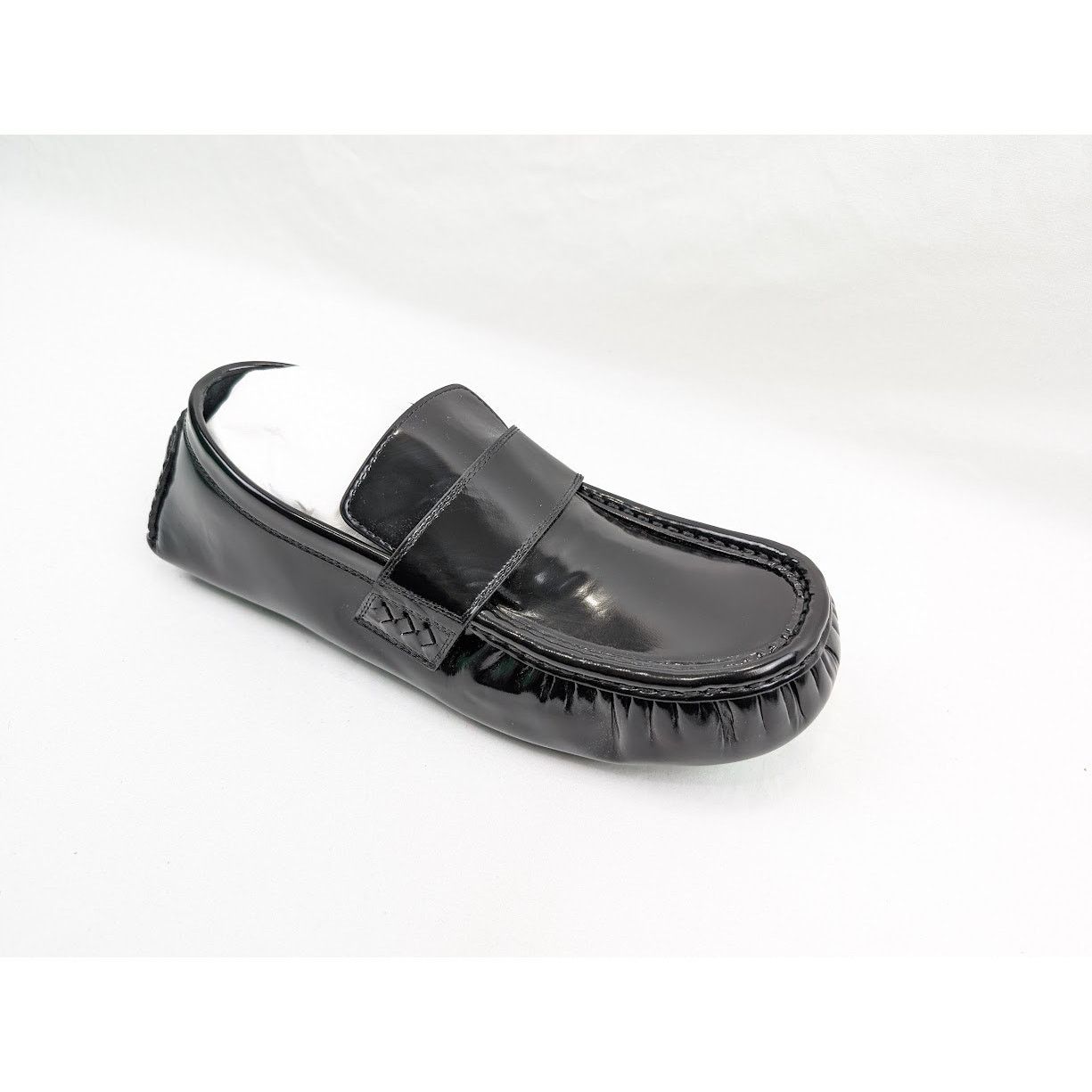Bottega Veneta o1rshd1 Q:2 / Latex Lux Ride Loafers in Black-Parakeet Size US 8 / EU 41 - 2 Thumbnail