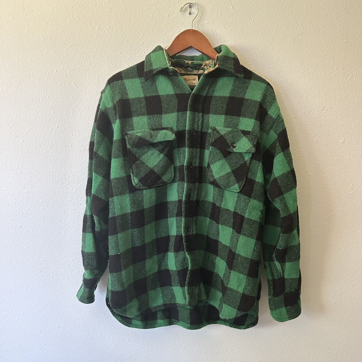 Vintage Vintage 50s 60s Flannel Size US L / EU 52-54 / 3 - 1 Thumbnail