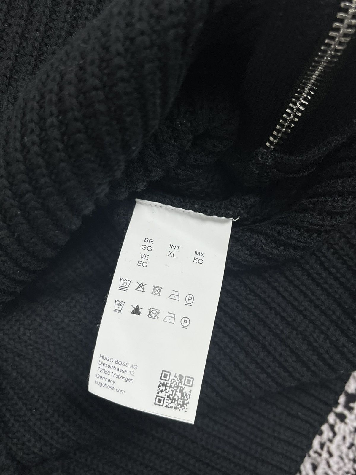 Hugo Boss Vintage Y2K Hugo Boss double zip knit sweater oldmoney style Size XL / US 12-14 / IT 48-50 - 7 Thumbnail