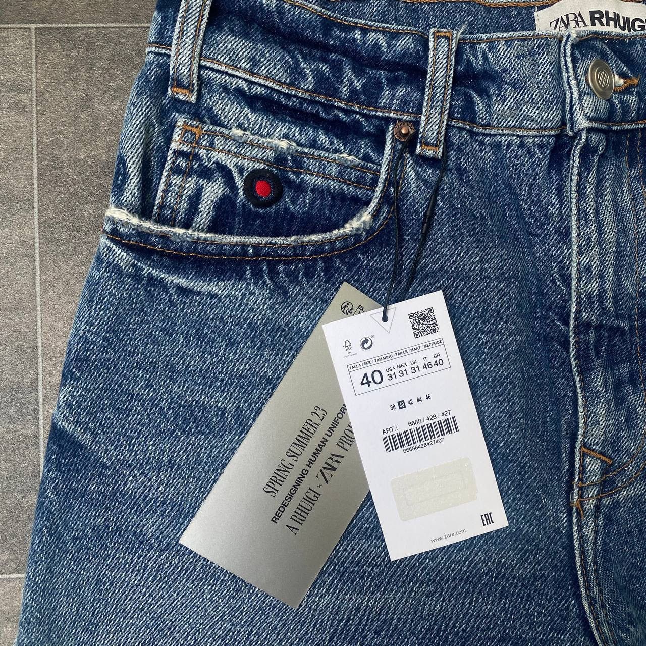 Rhude × Zara Denim Shorts Rhude x Zara Size US 31 - 5 Thumbnail