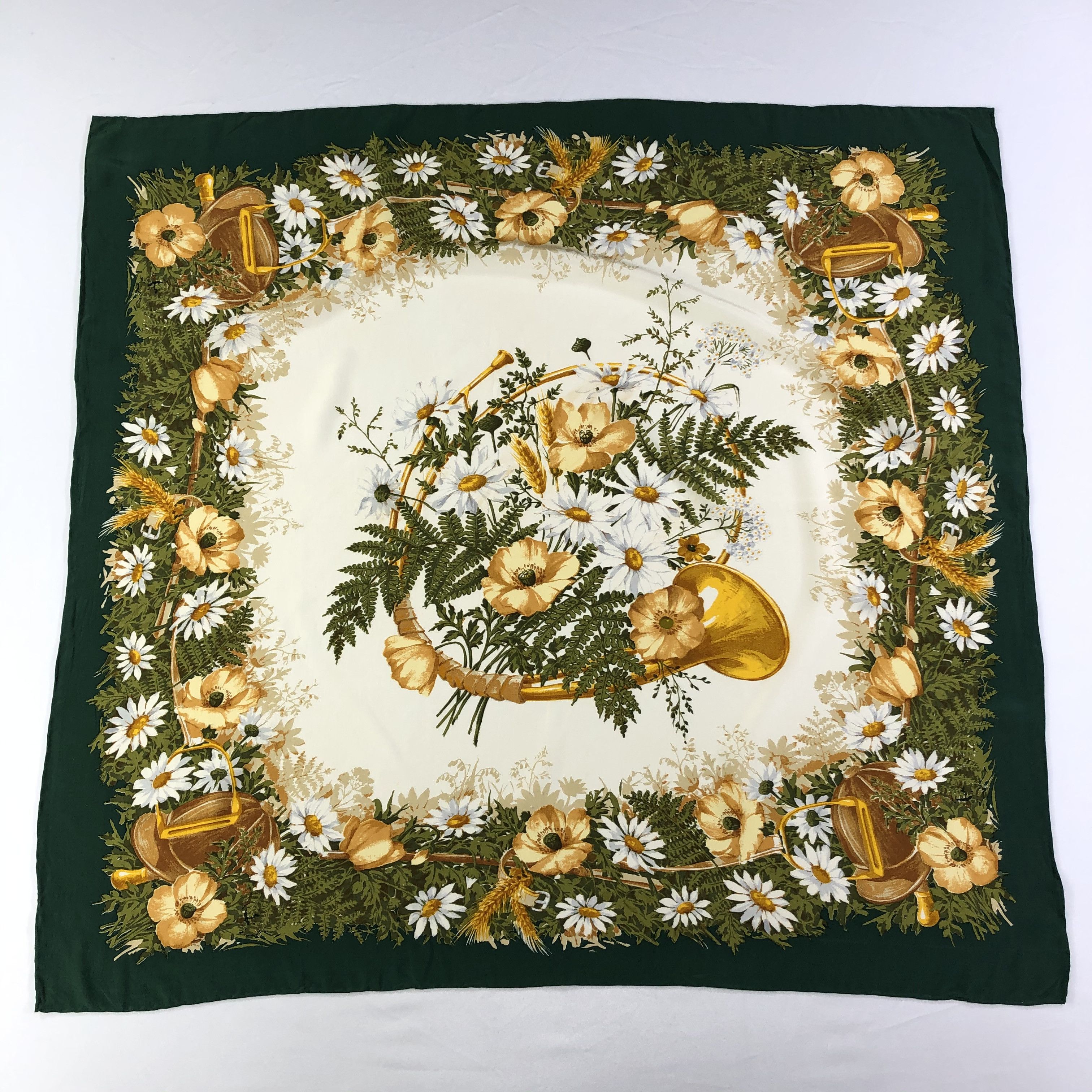 Vintage Vintage Silk Scarf Size ONE SIZE - 2 Thumbnail